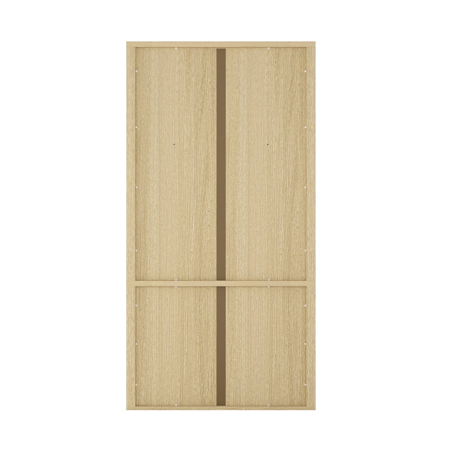 Rivington Modern 40" Bookcase Cabinet in Natural Oak - Set of 3 3-BC006-NA