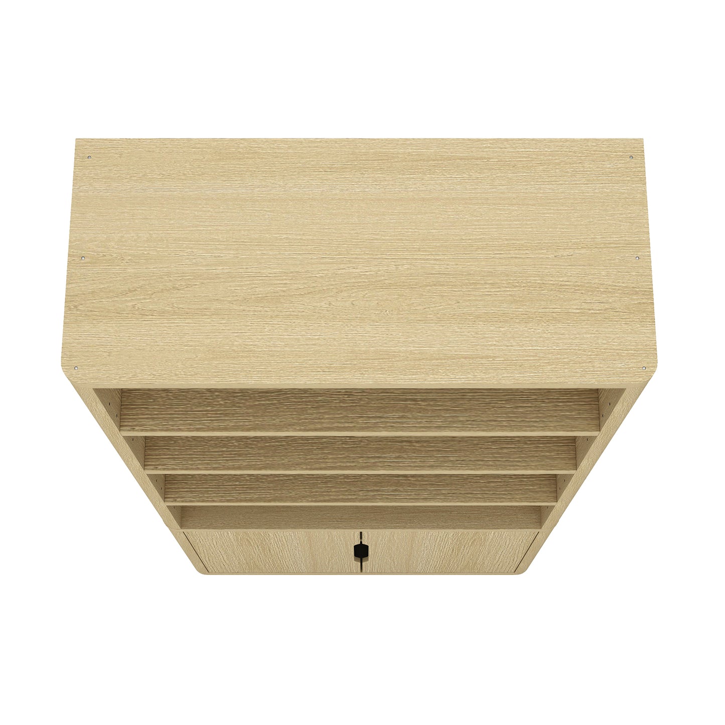 Rivington Modern 40" Bookcase Cabinet in Natural Oak - Set of 3 3-BC006-NA