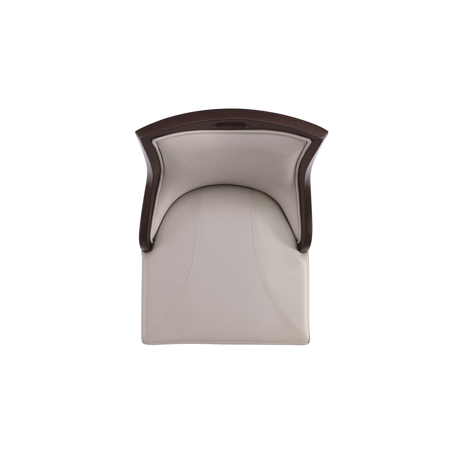 Manhattan Comfort Emperor 41 in. Walnut Beech Wood Bar Stool (Set of 2 or 3)