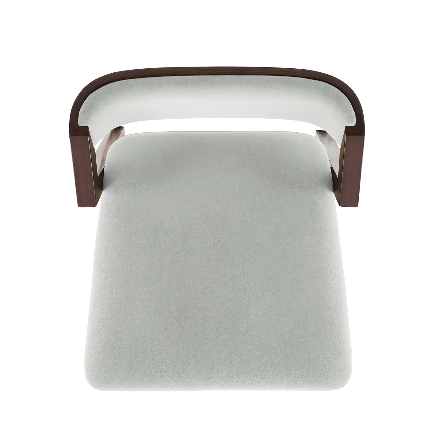 Patricia Modern Wood Upholstered Barstool in White Glacier - Set of 3 3-BS026-WH