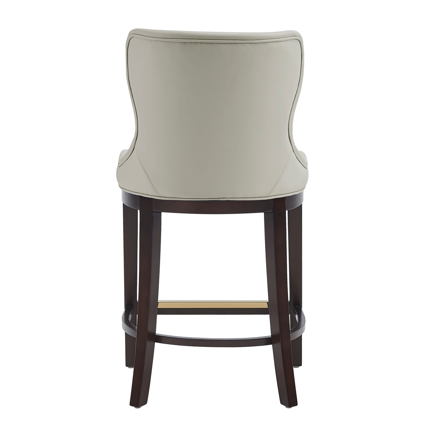 Blair Modern Wood Upholstered Counter Stool in Stone - Set of 3 3-CS020-ST