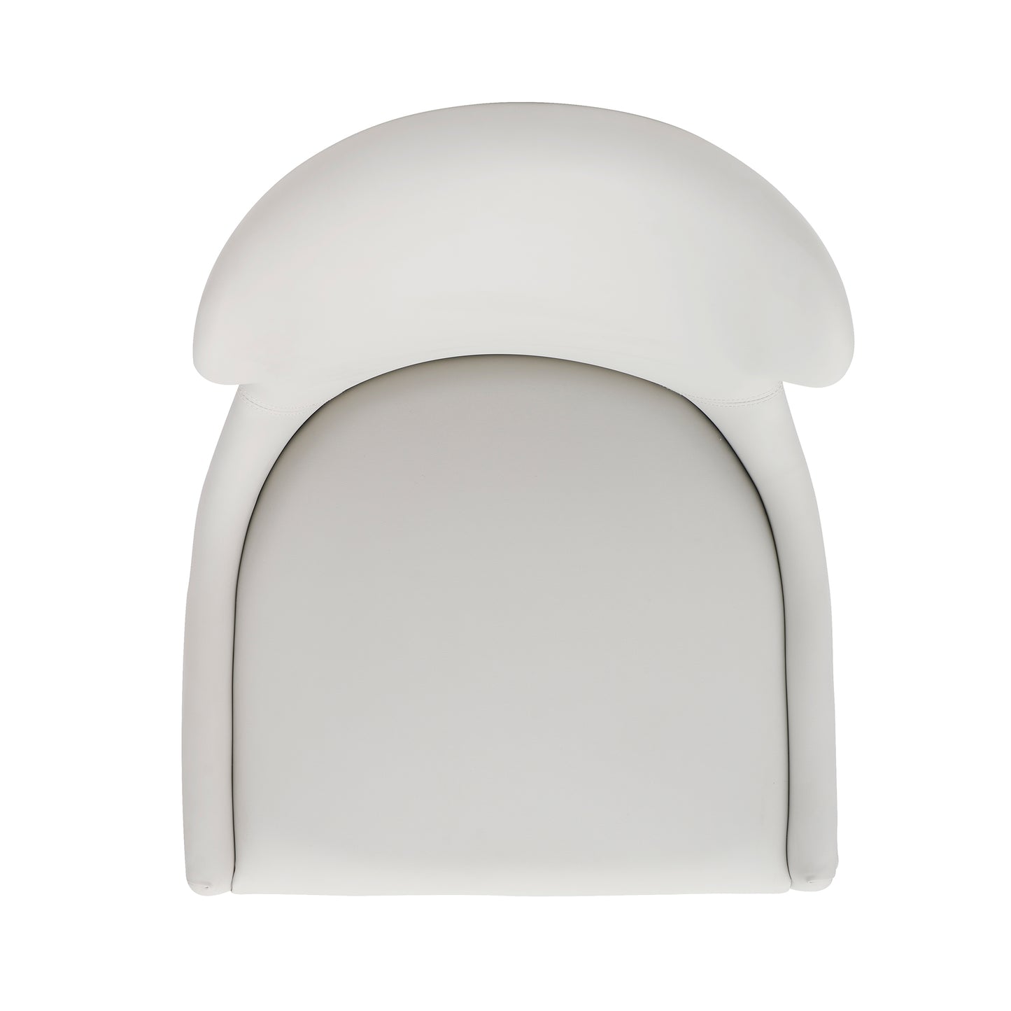 Blair Modern Wood Upholstered Counter Stool in White - Set of 3 3-CS020-WH