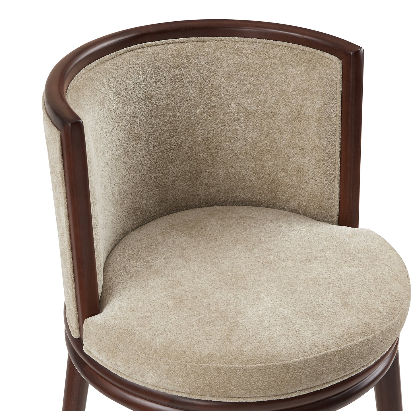 Evalyn Modern Wood Upholstered Counter Stool in Natural - Set of 3 3-CS021-NA