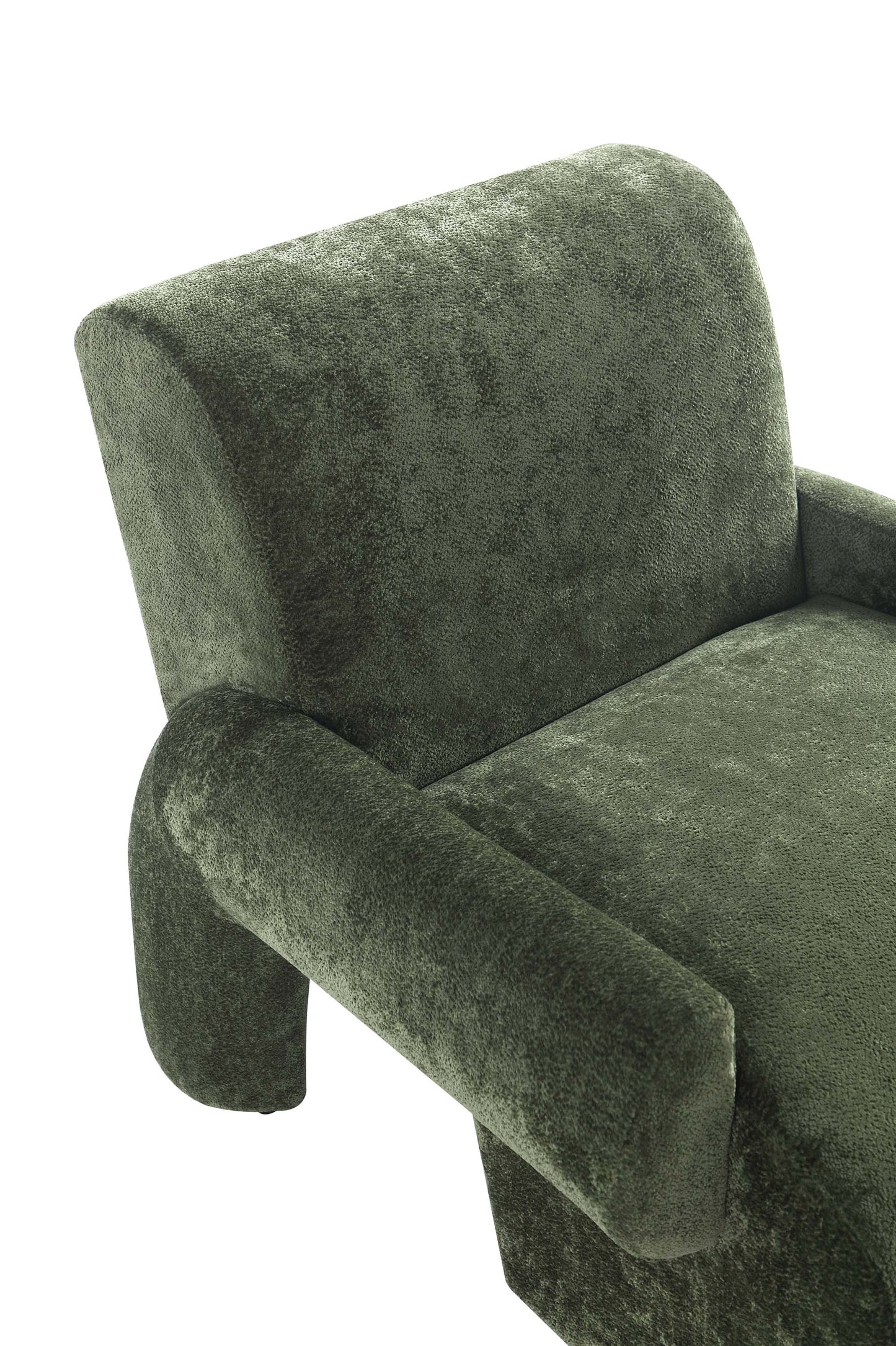 Verandah Mid-Century Modern 3-Piece Sofa Set in Olive Green 3-LSAC1769-OG