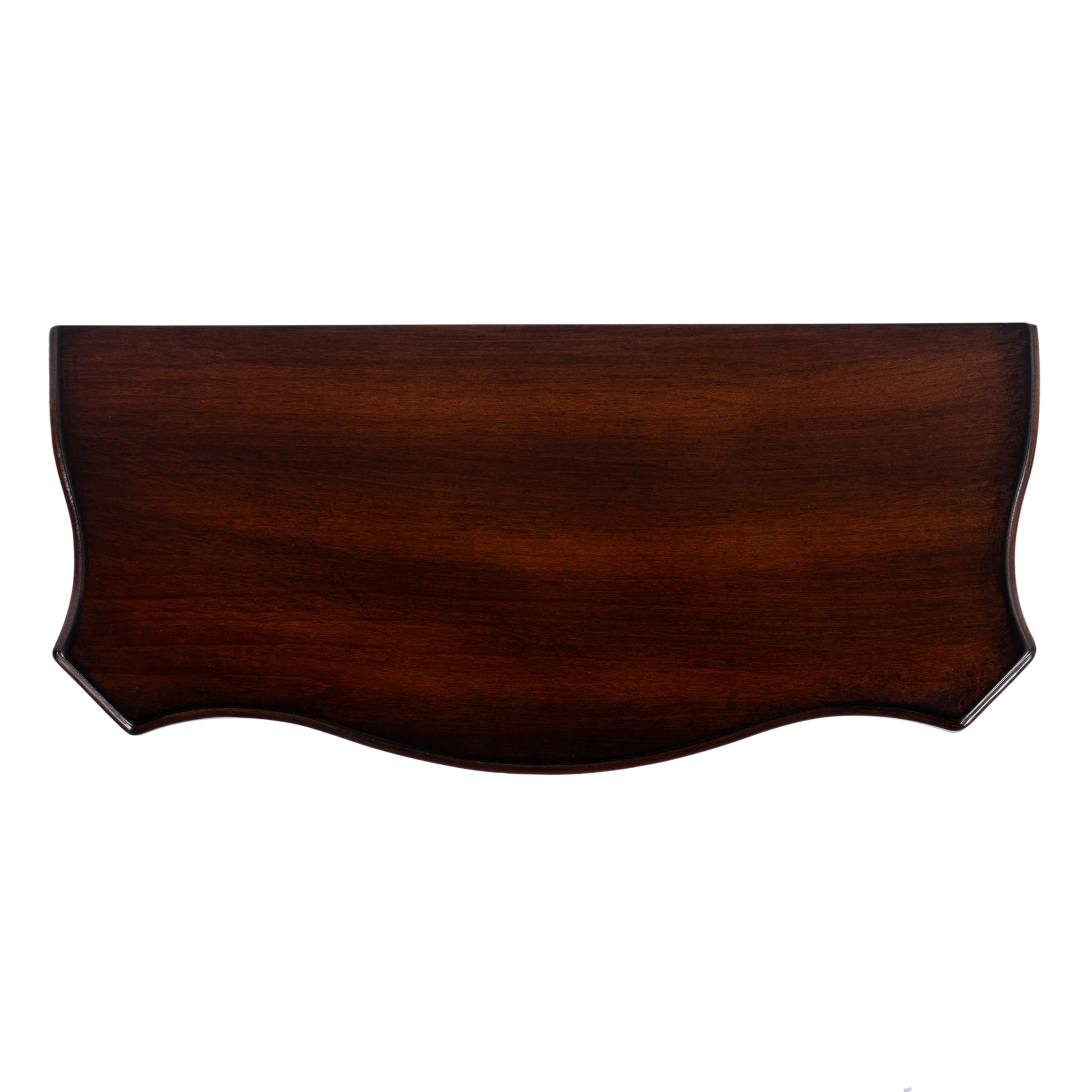 Butler Specialty Company Cheshire 22 in. W Rectangular Wood Ballerina Console Table with Open Shelf, Dark Brown