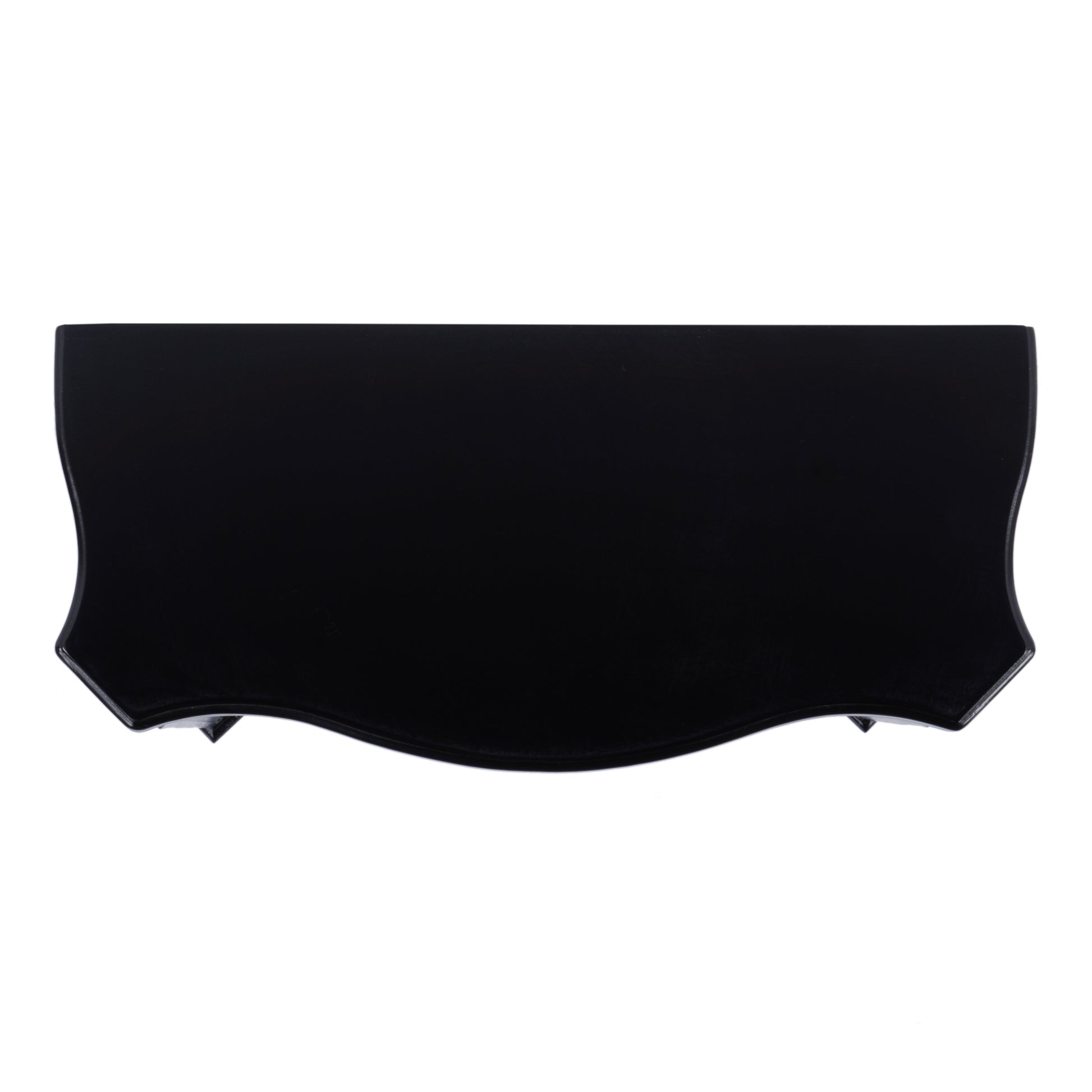 Butler Specialty Company Cheshire 22 in. W Rectangular Wood Ballerina Console Table with Open Shelf, Black