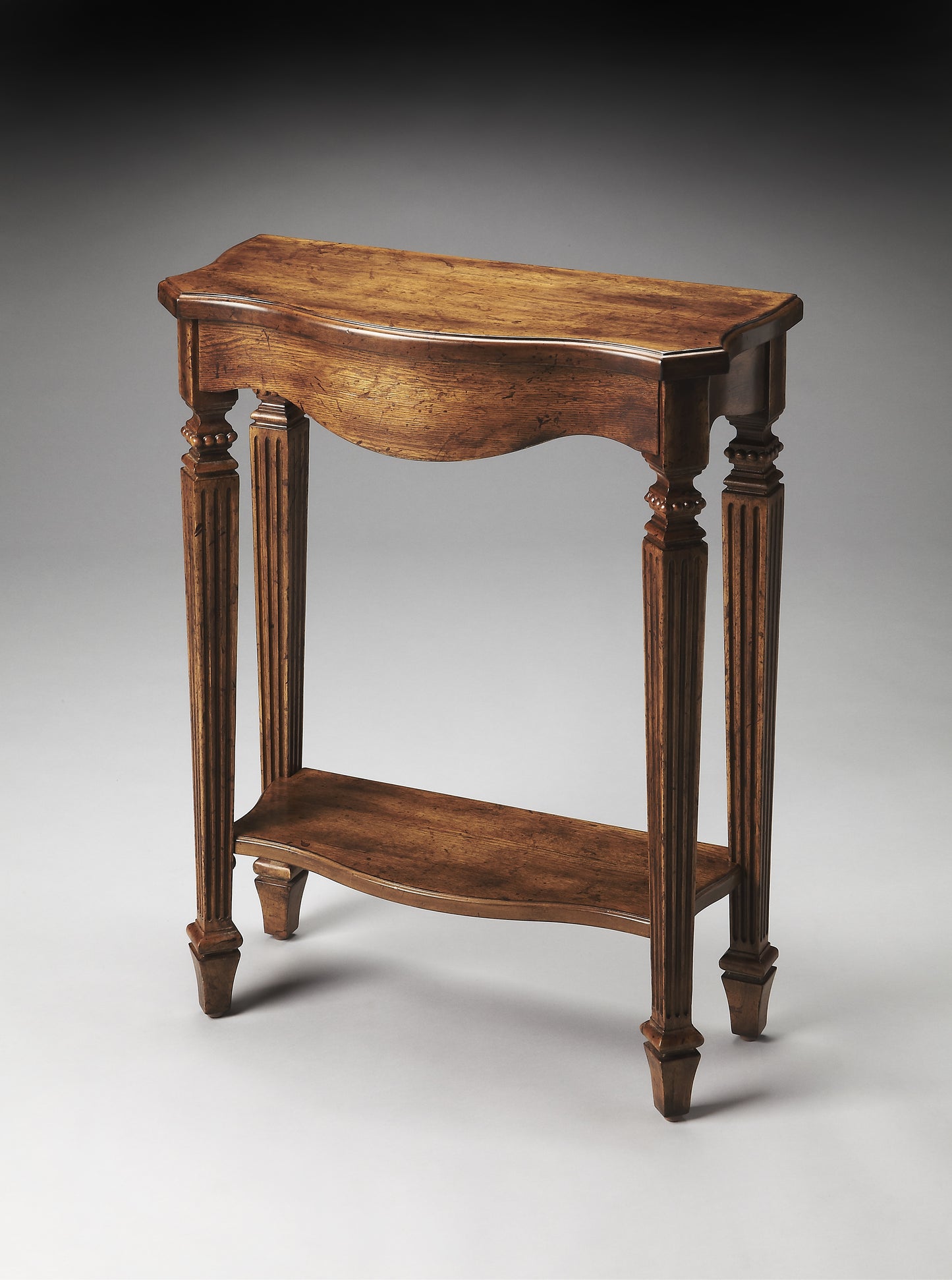 Cheshire Ballerina Console Table in Dark Brown 3020236