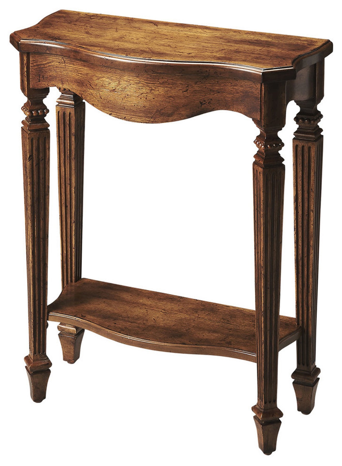 Cheshire Ballerina Console Table in Dark Brown 3020236