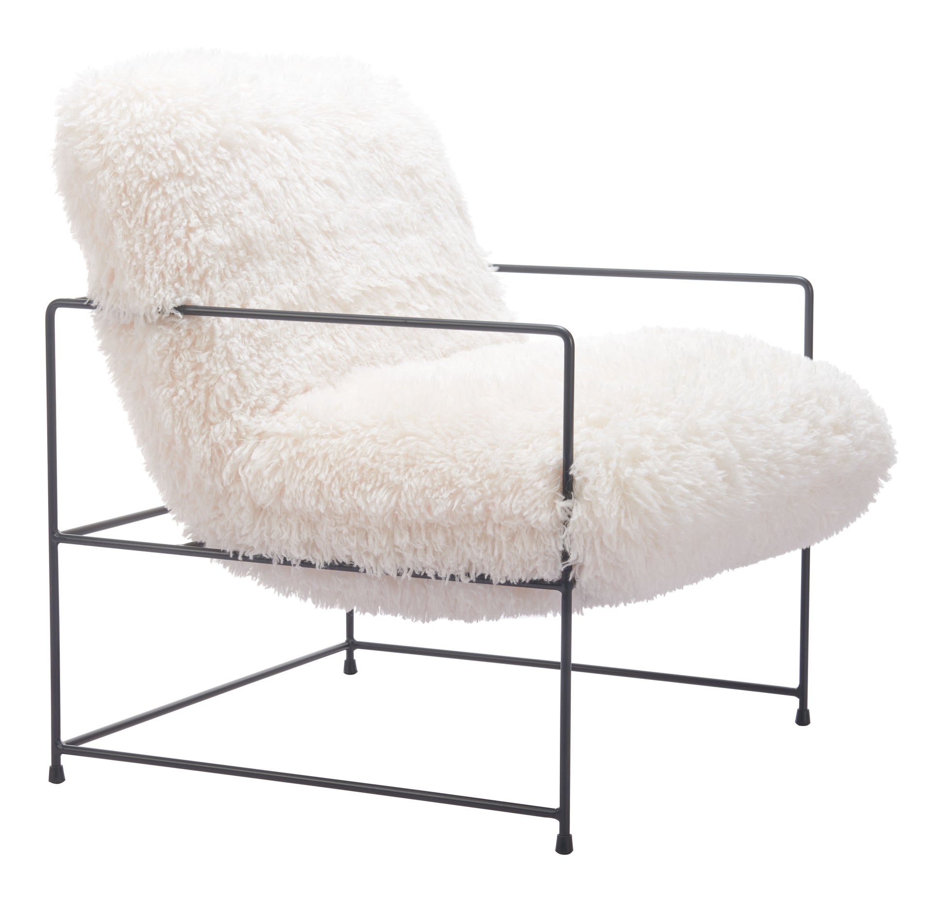 Pelut Accent Chair White - 6