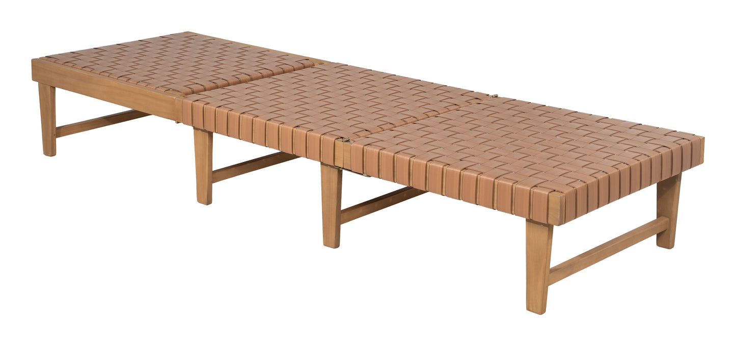 Breath Chaise Lounge Brown - 6