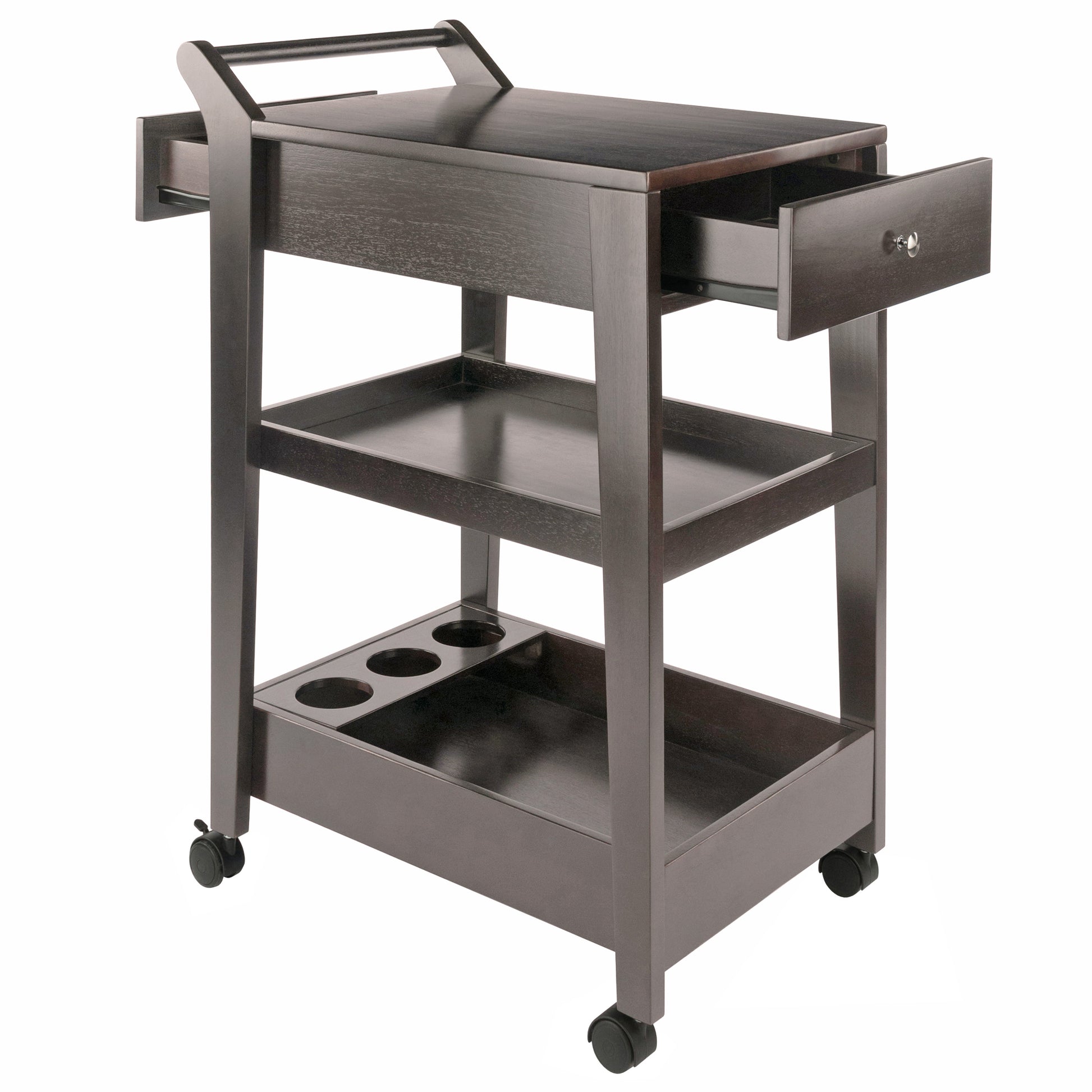 Jeston Entertainment Cart, Oyster Gray
