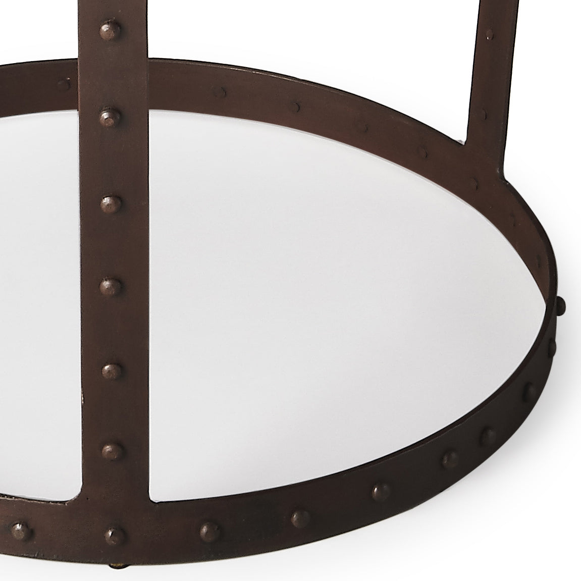 Butler Specialty Company Bonham 24 in W Round Iron Side Table, Bronze