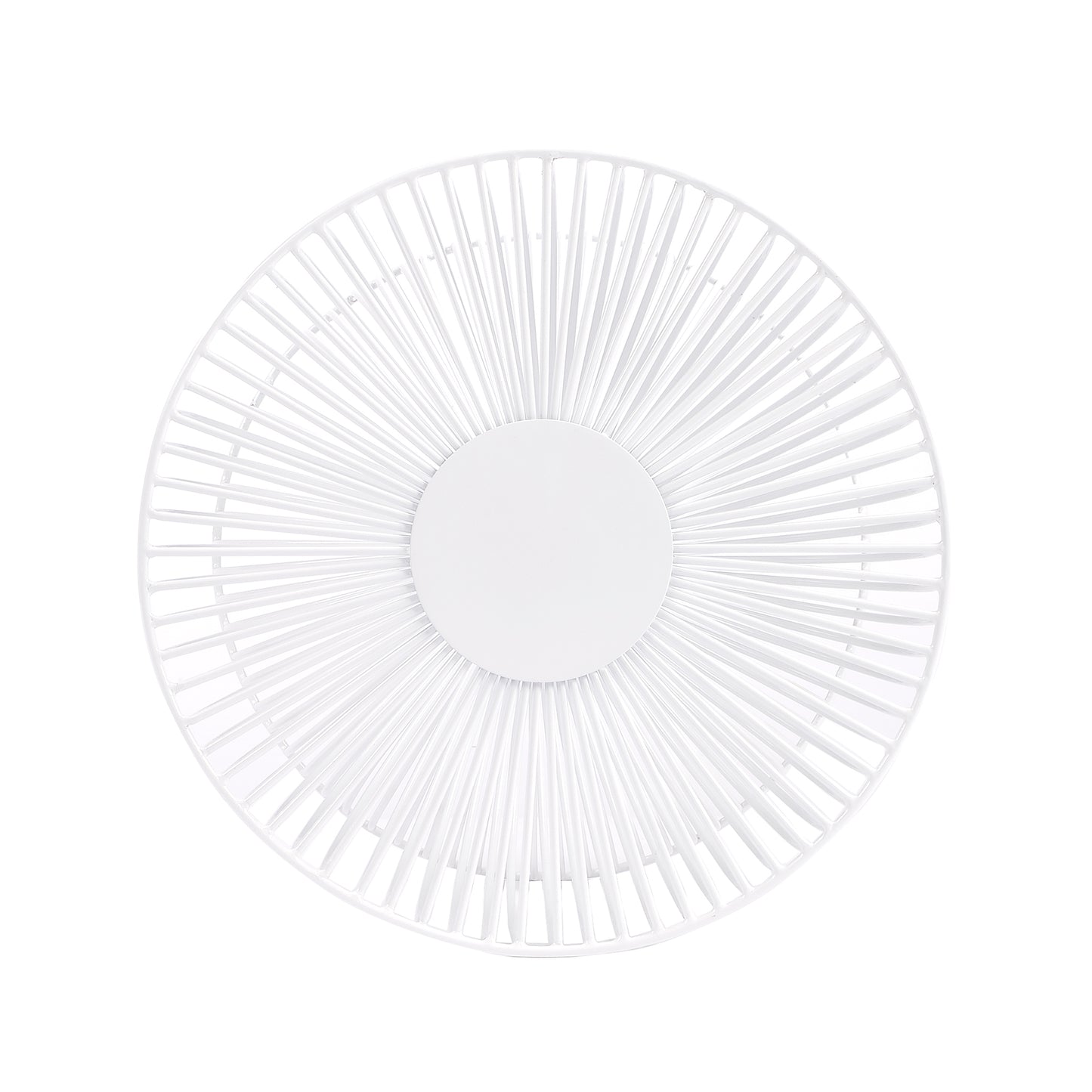 Butler Specialty Company Nicholas 14 in. W Round Metal Side Table, White