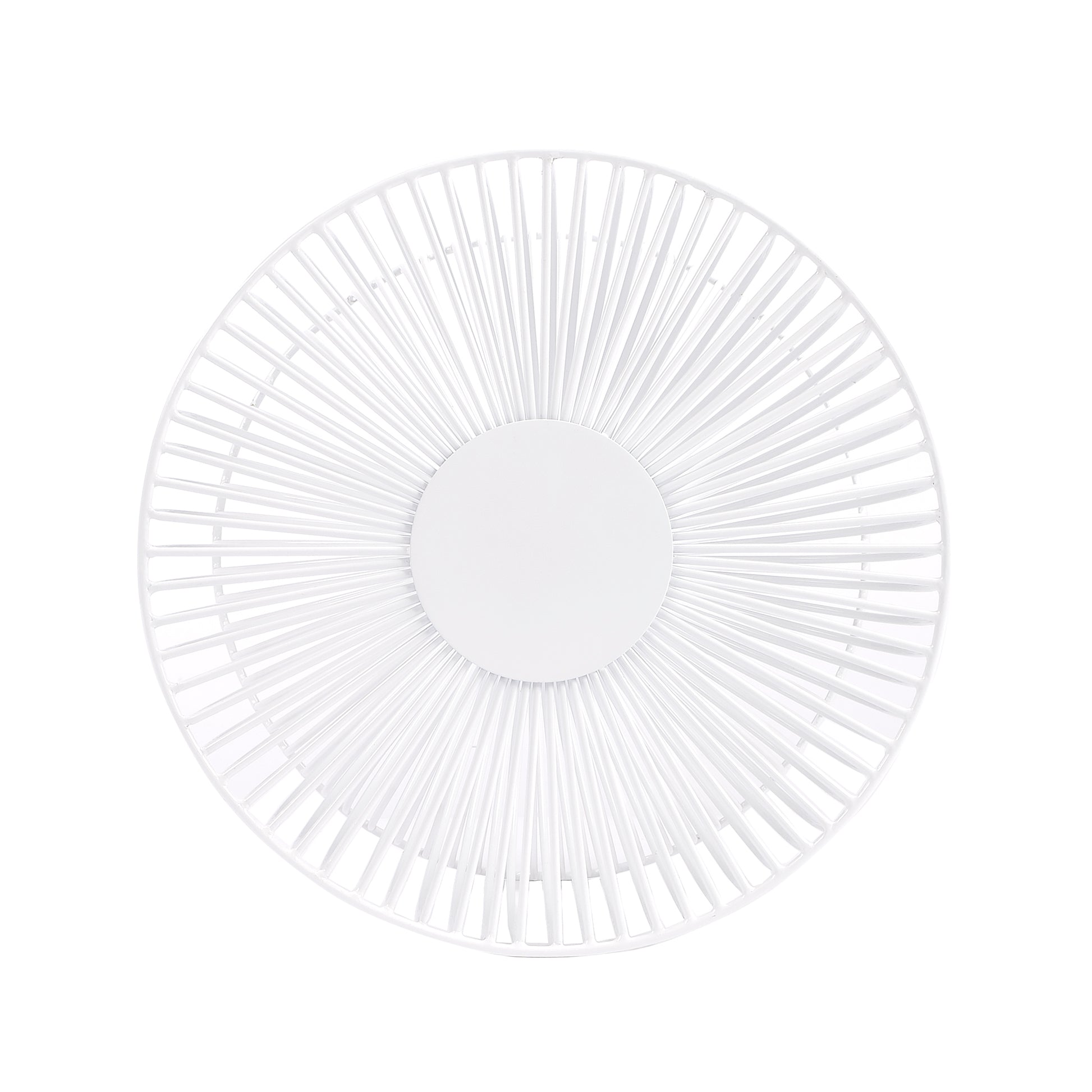 Butler Specialty Company Nicholas 14 in. W Round Metal Side Table, White
