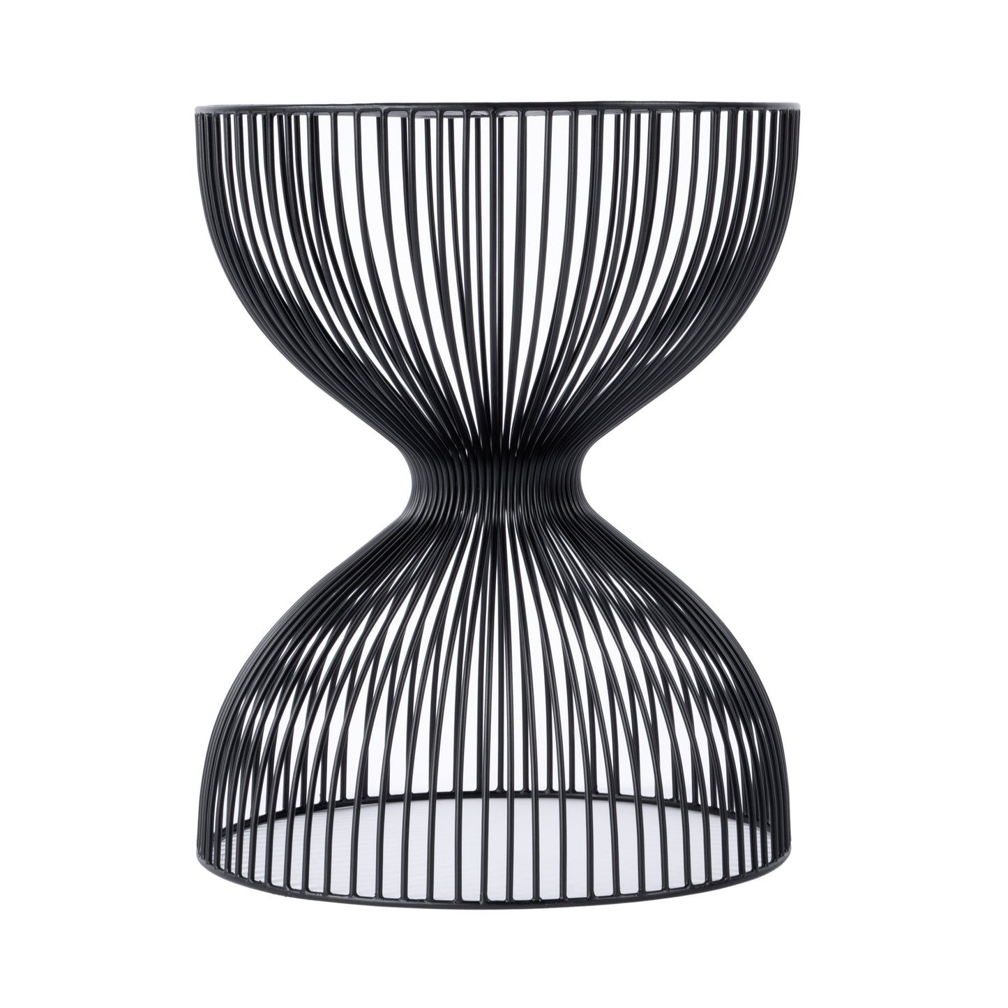 Butler Specialty Company Nicola 14 in. W Round Metal Outdoor Side Table, Black