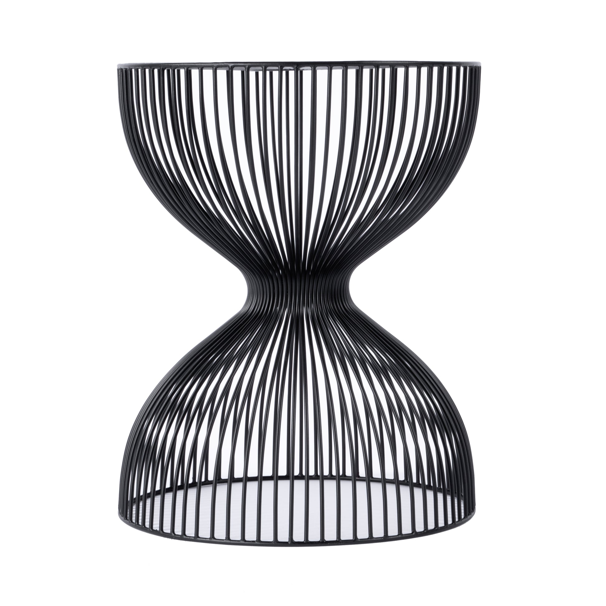 Butler Specialty Company Nicola 14 in. W Round Metal Outdoor Side Table, Black