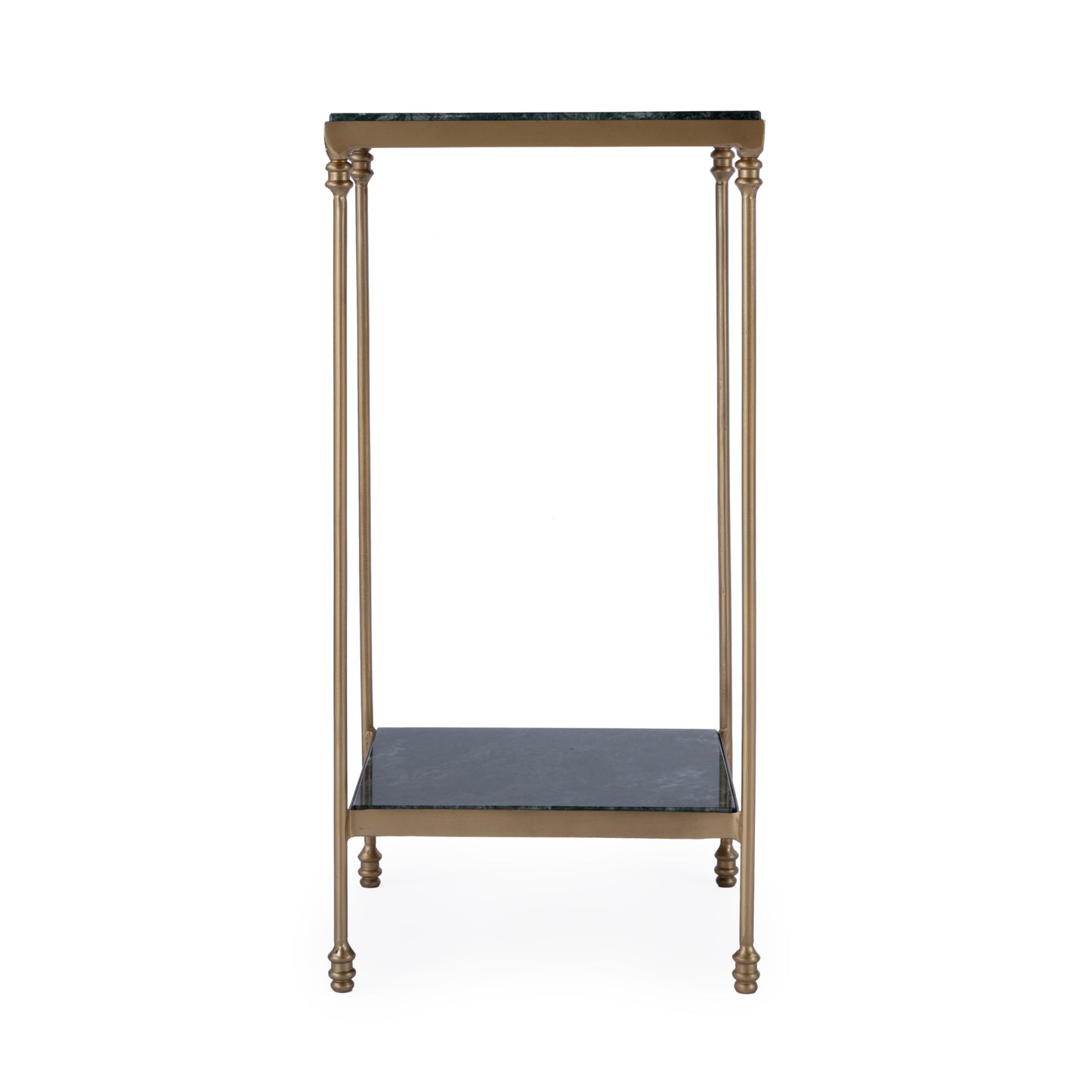 Larkin Marble & Iron Side Table in Green 3319475