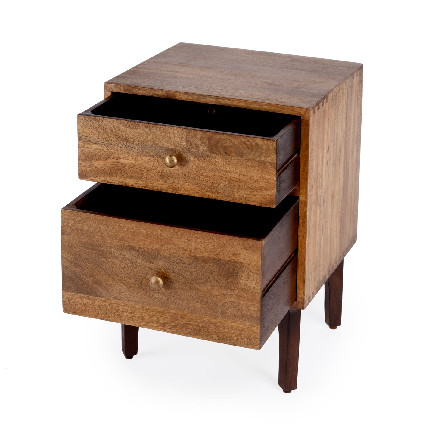 Nuance Loft End Table in Light Brown  3347140