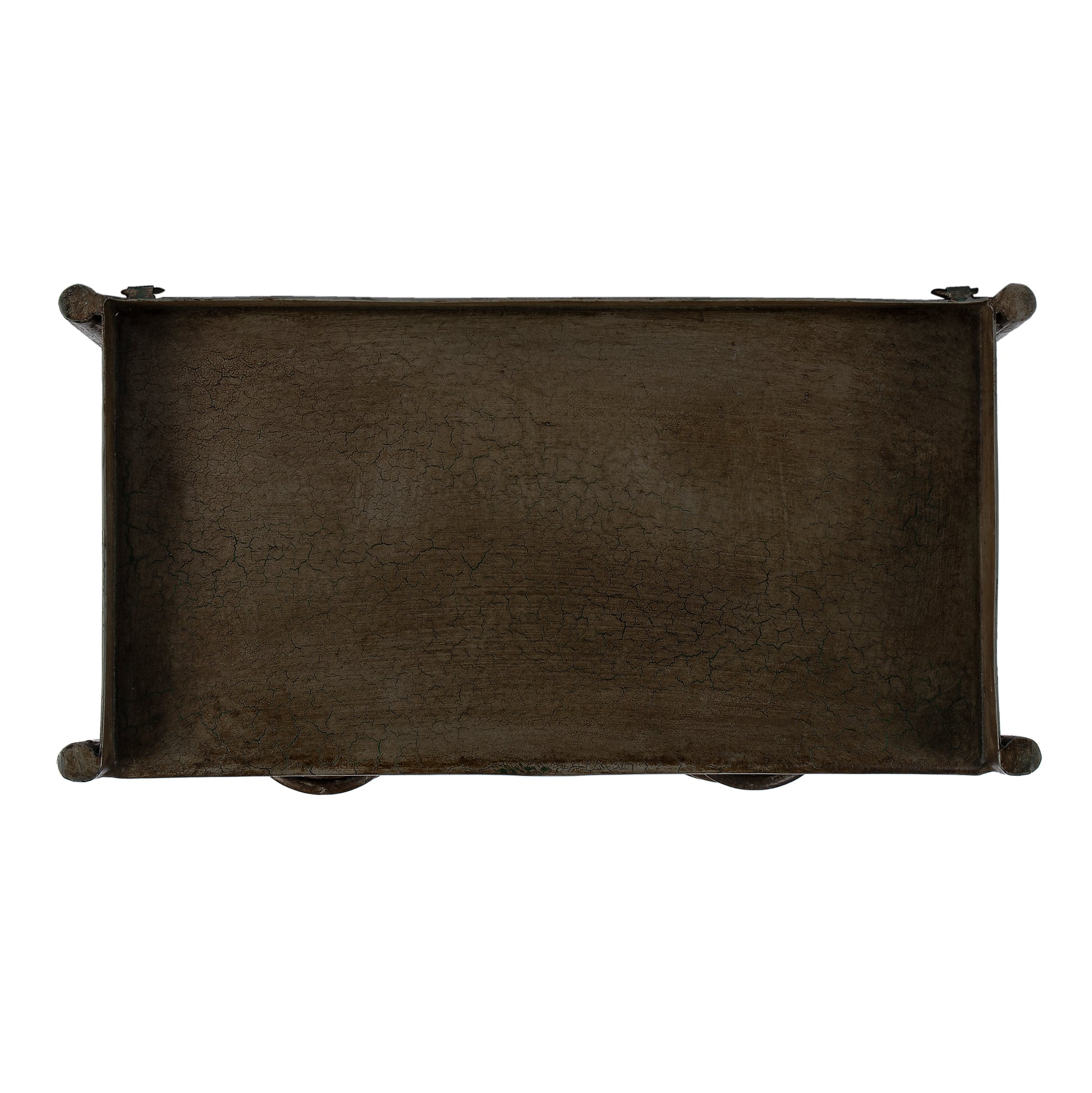Butler Specialty Company Cameron 23 in. W Rectangular Iron Industrial Chic 6 Drawer Accent Chest, Bronze
