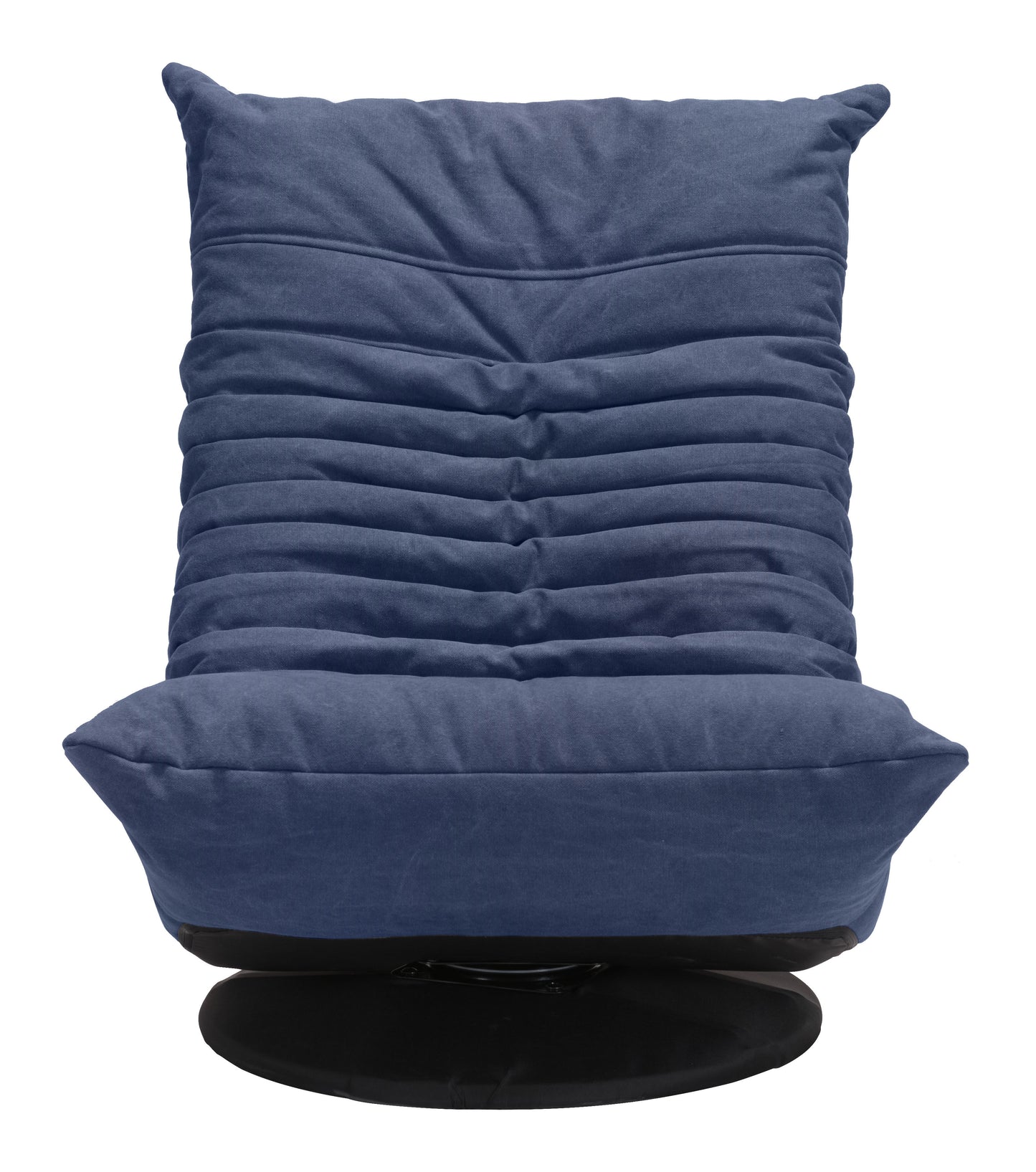 Down Low Swivel Chair Blue
