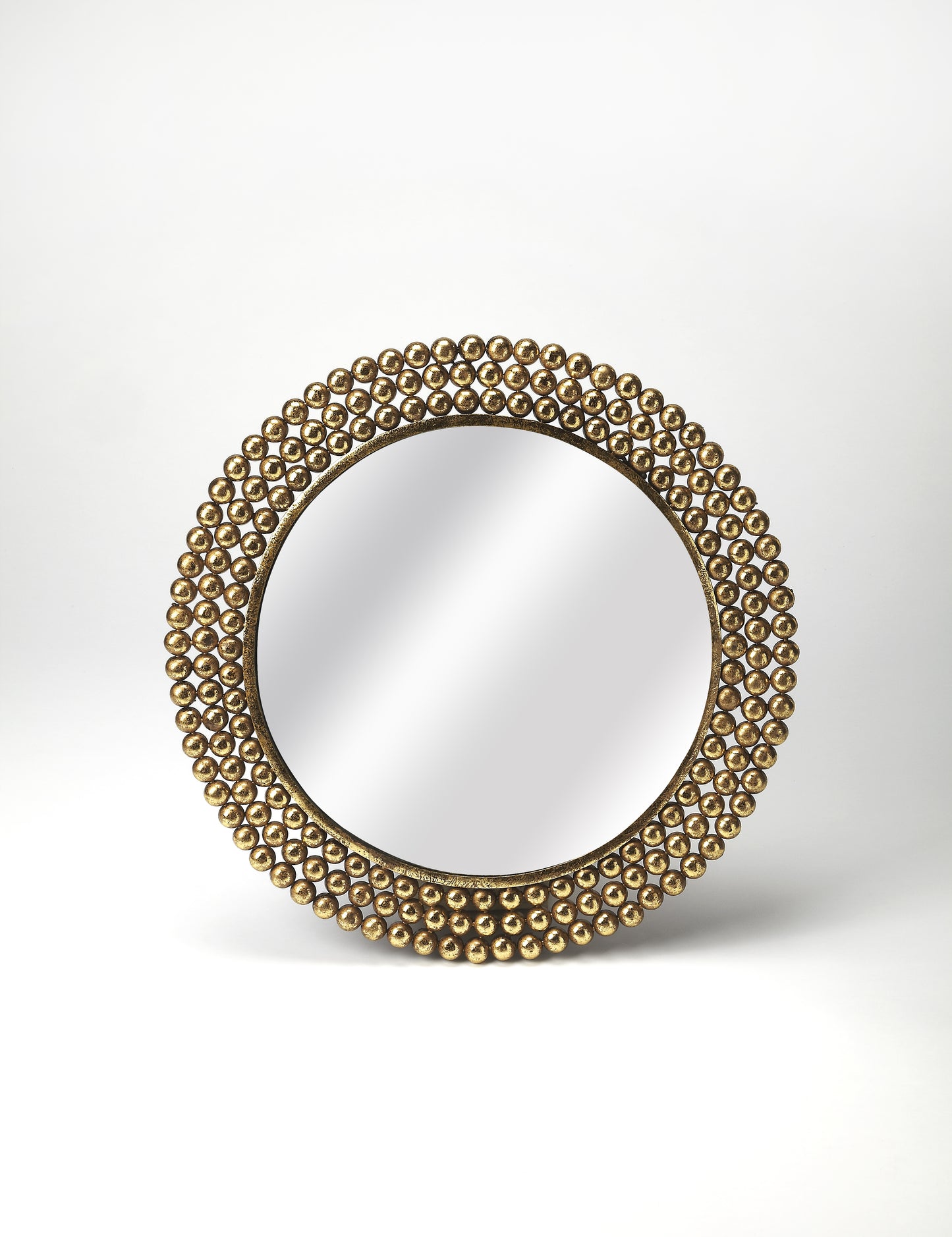 Tiny Bubbles Antique Wall Mirrored in Gold 3538226