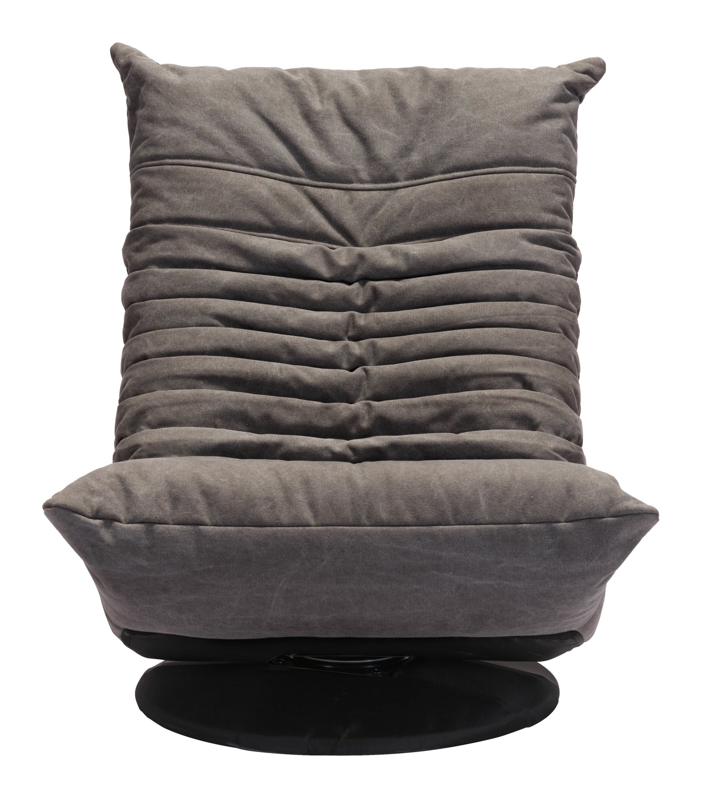 Down Low Swivel Chair Gray