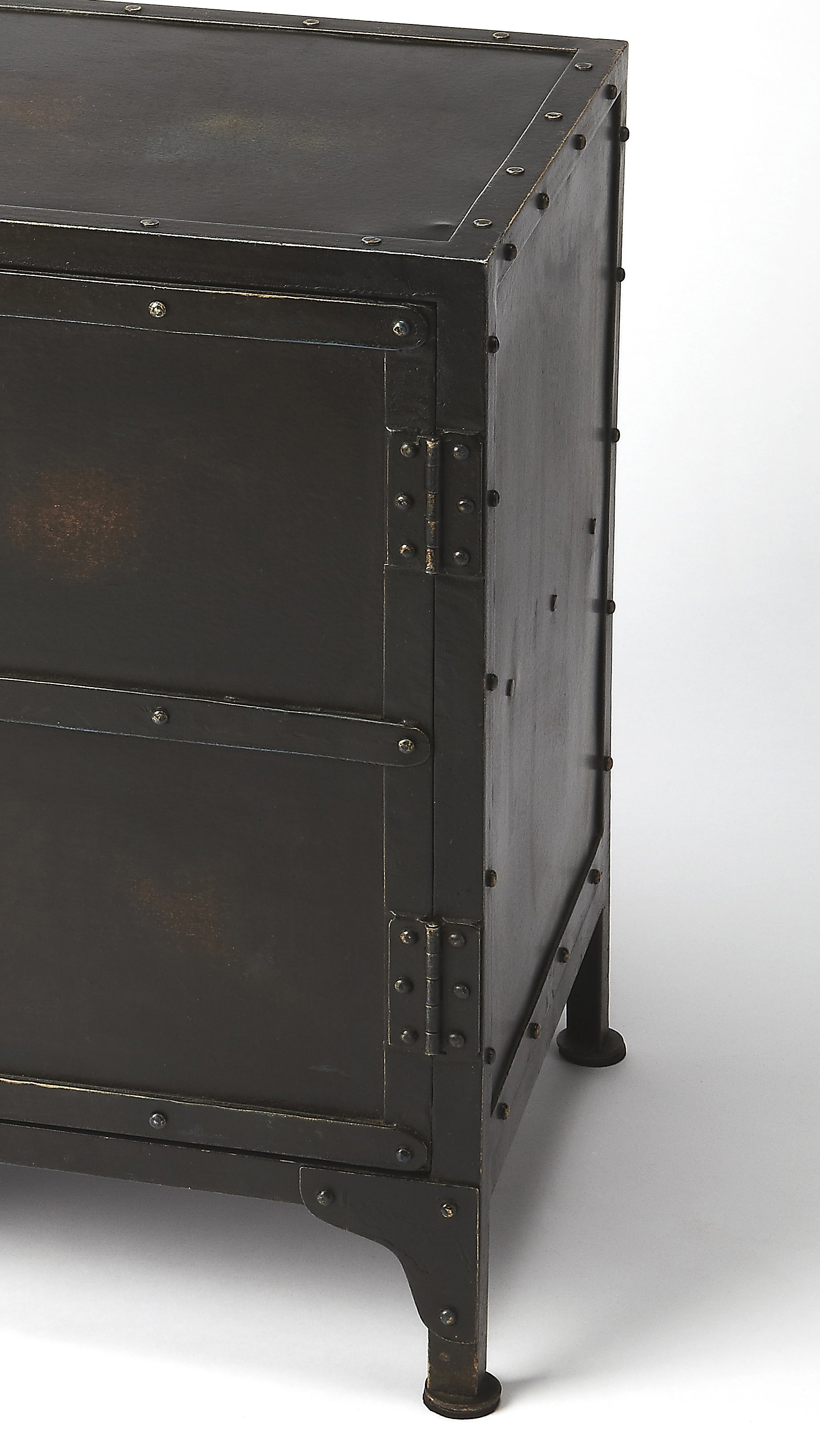 Butler Specialty Company Owen Industrial End Table, Black