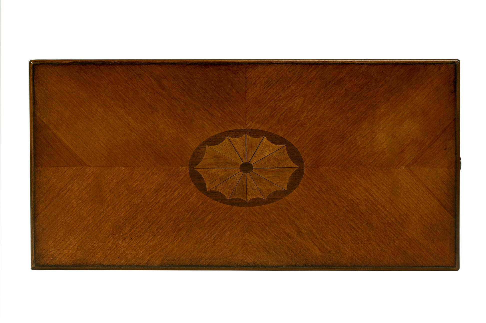 Butler Specialty Company Croydon 11.5 in. W Rectangular Wood 1 Drawer Side Table with Pull-Out Tray, Medium Brown