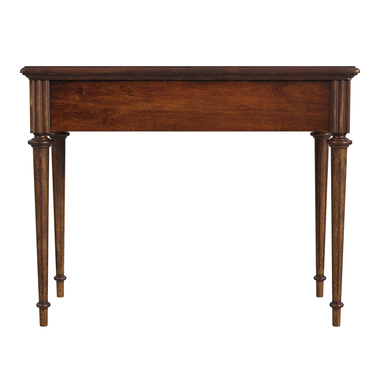 Butler Specialty Company Edmund 38 in. W Rectangular Wood 3 Drawer Traditional Writing Desk, Medium Brown