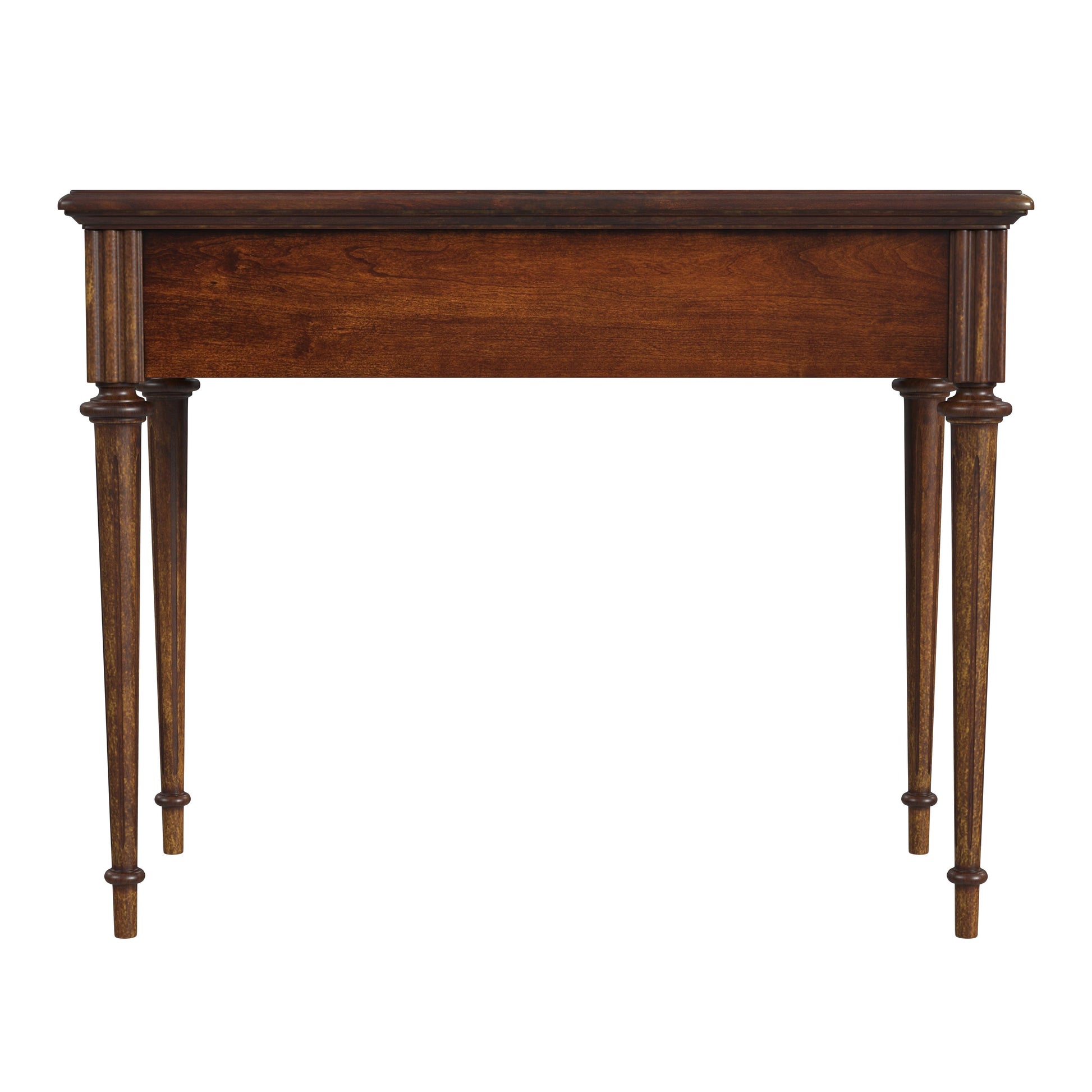 Butler Specialty Company Edmund 38 in. W Rectangular Wood 3 Drawer Traditional Writing Desk, Medium Brown