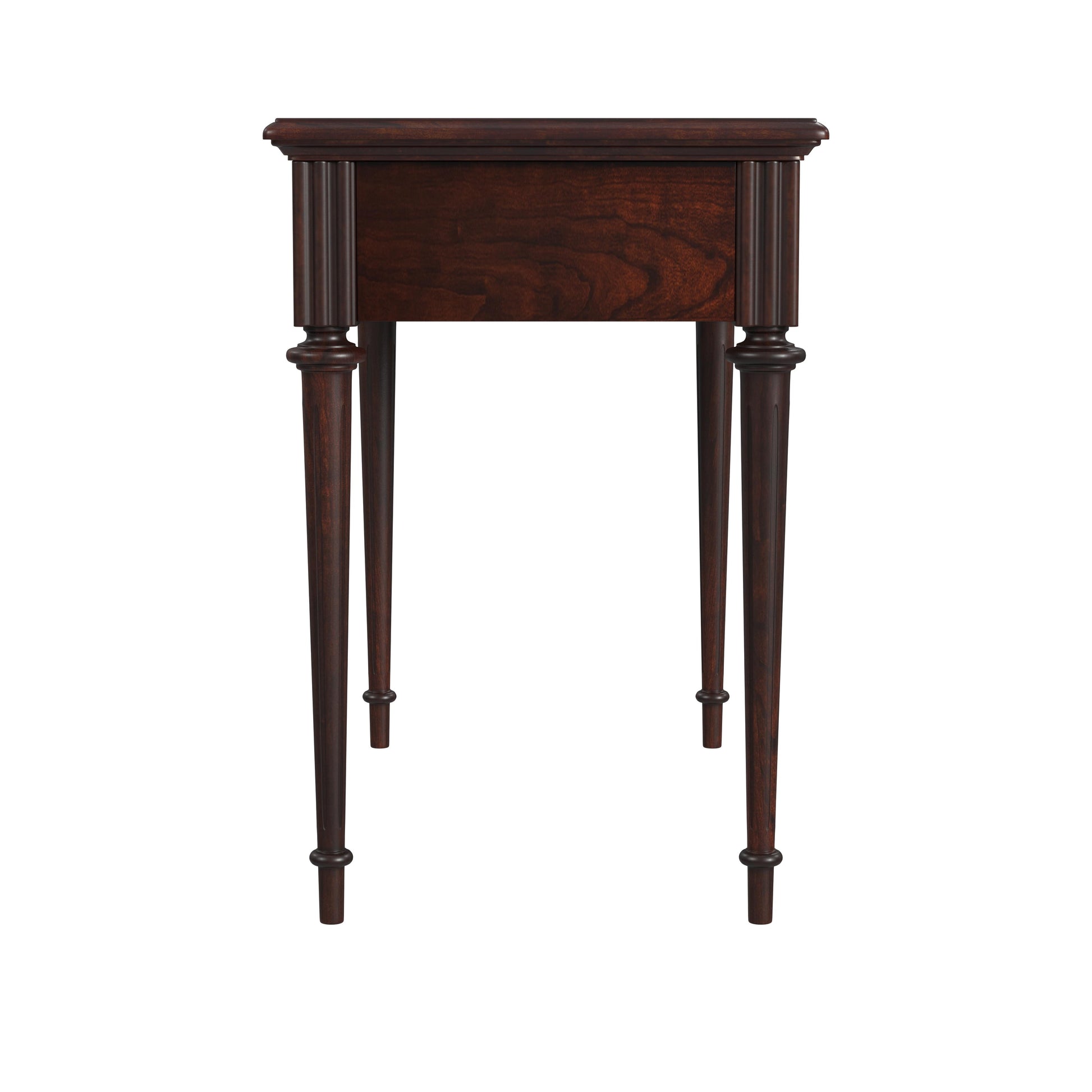 Butler Specialty Company Edmund 38 in. W Rectangular Wood 3 Drawer Traditional Writing Desk, Dark Brown