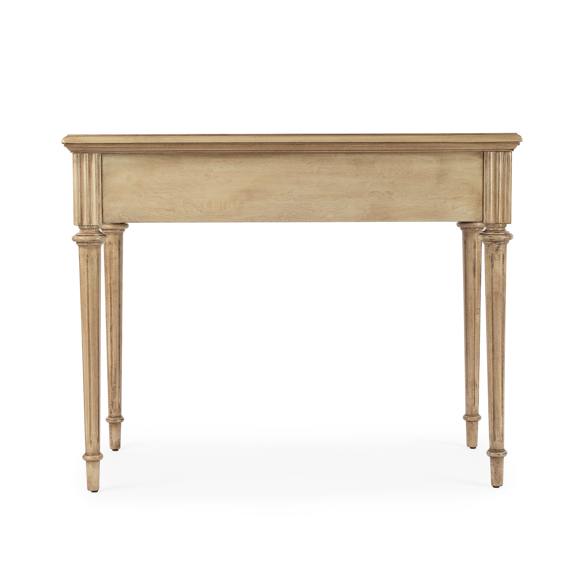 Butler Specialty Company Edmund 38 in. W Rectangular Wood 3 Drawer Traditional Writing Desk, Beige