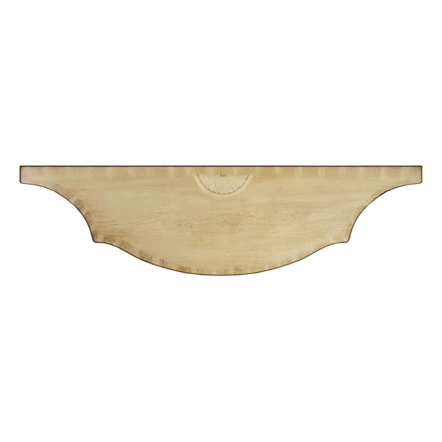 Butler Specialty Company Chester 54 in. W Demilune Wood Traditional Console Table, Beige