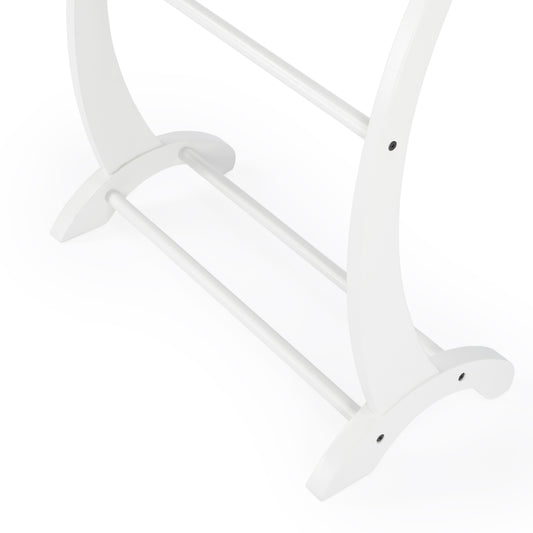 Nathaniel Blanket Stand in White 3804304