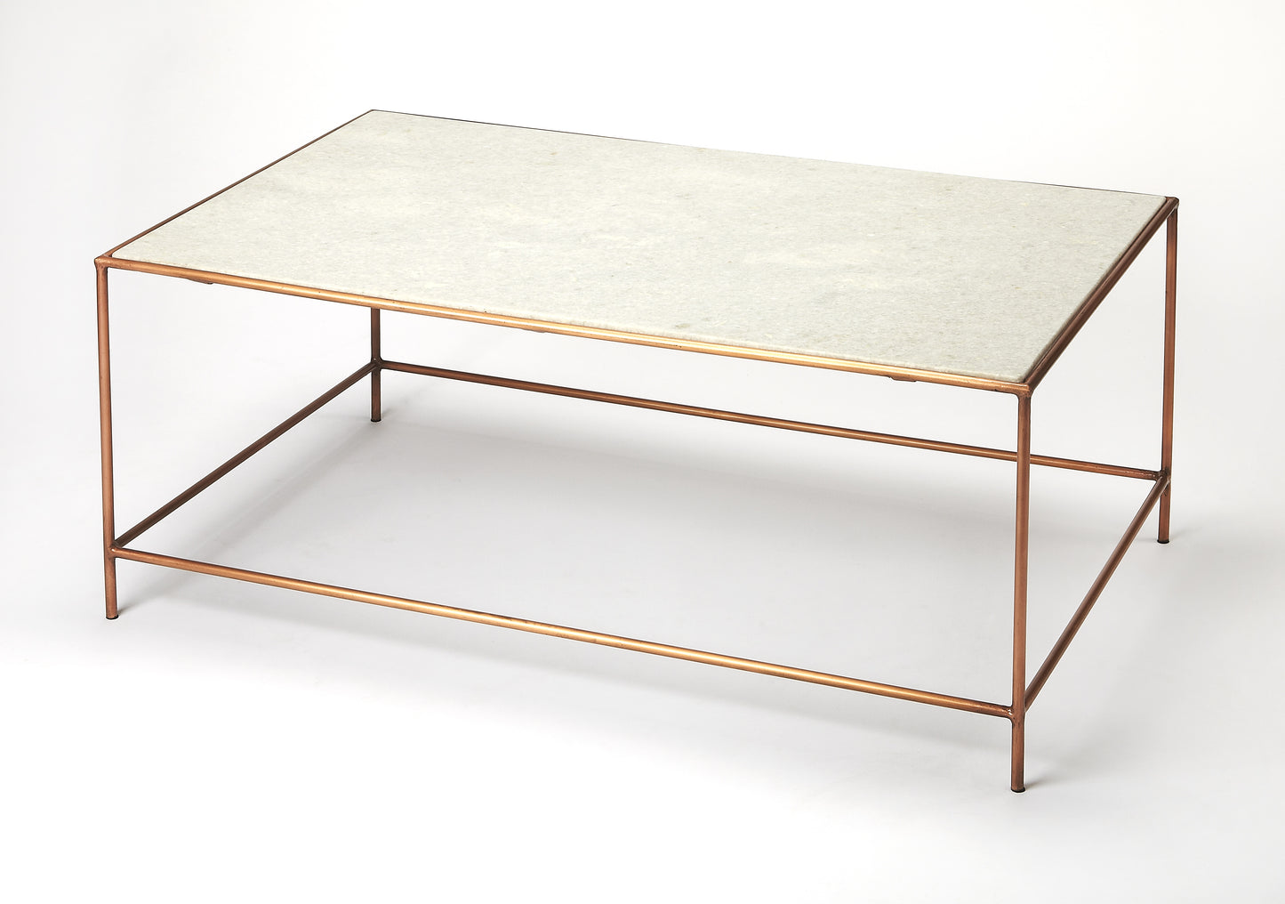 Copperfield Marble Coffee Table in Multi-Color 3871389