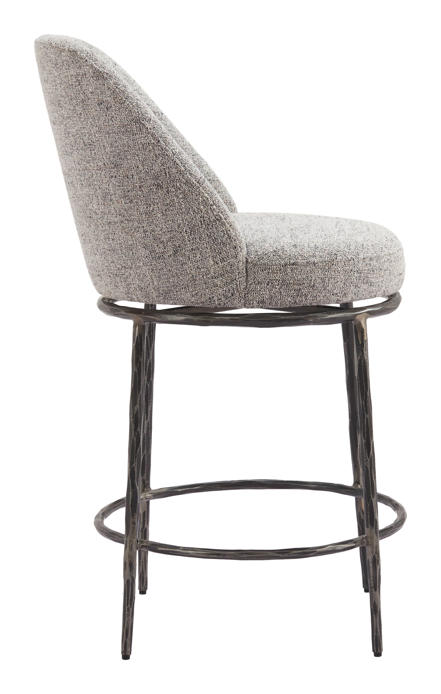 Nordhavn Swivel Counter Stool Gray - 2