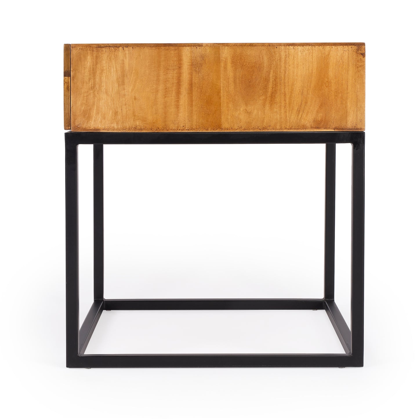 Brixton Iron & Wood End Table in Multi-Color 3898330