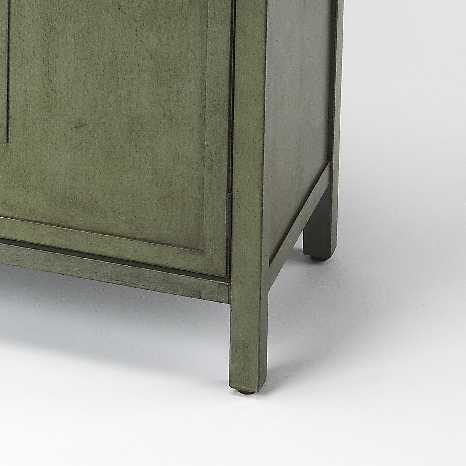 Butler Specialty Company Imperial 31 in. W Rectangular Wood 2 Drawer 2 Door Accent Cabinet, Green