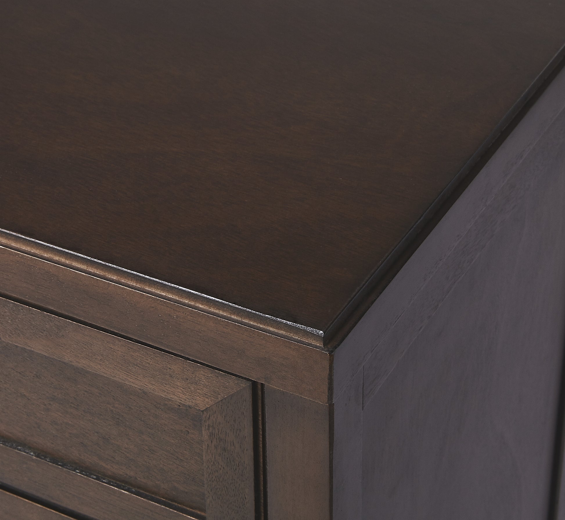 Butler Specialty Company Imperial 31 in. W Rectangular Wood 2 Drawer 2 Door Accent Cabinet, Dark Brown