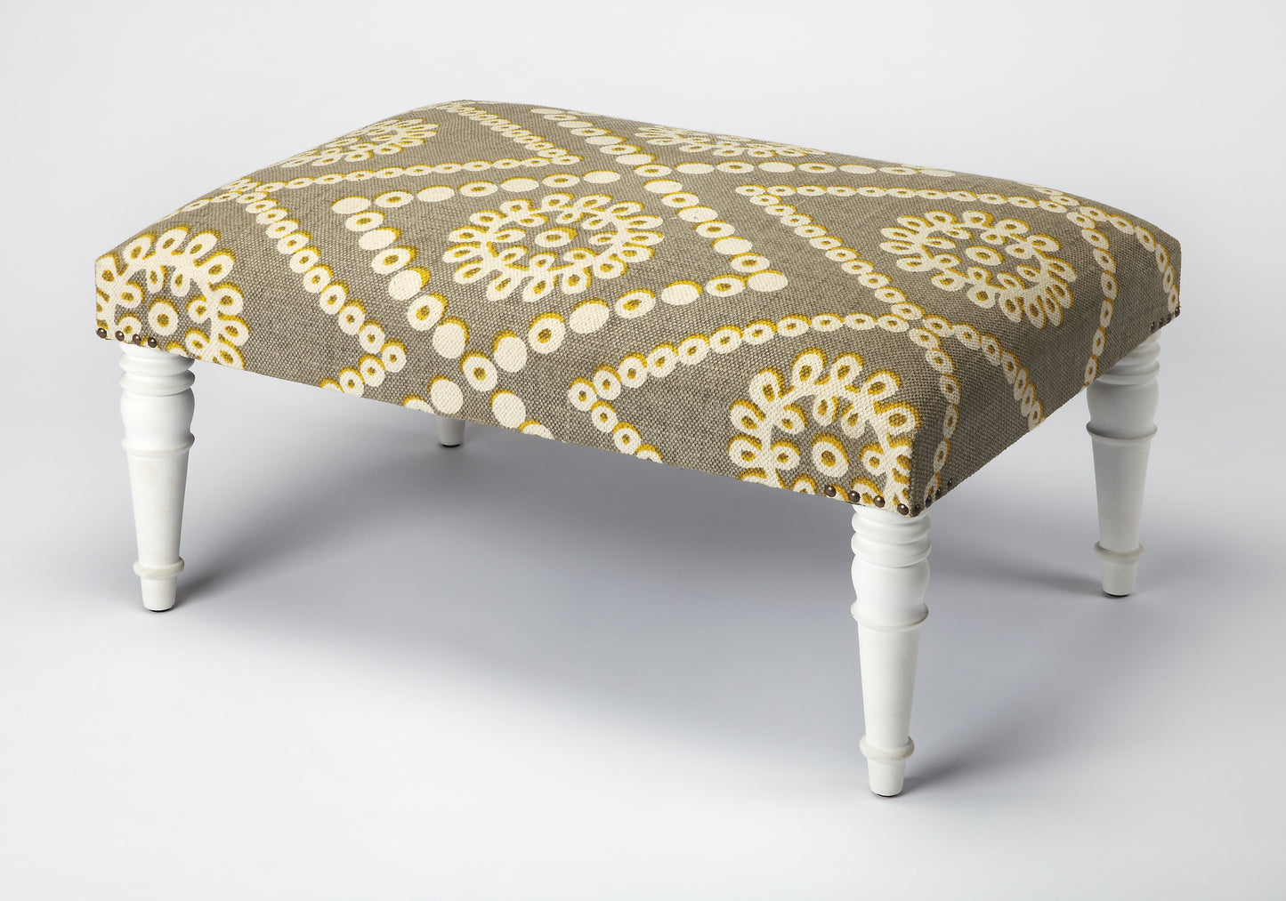 Lucinda Upholstered Cocktail Ottoman in Multi-Color 3957288
