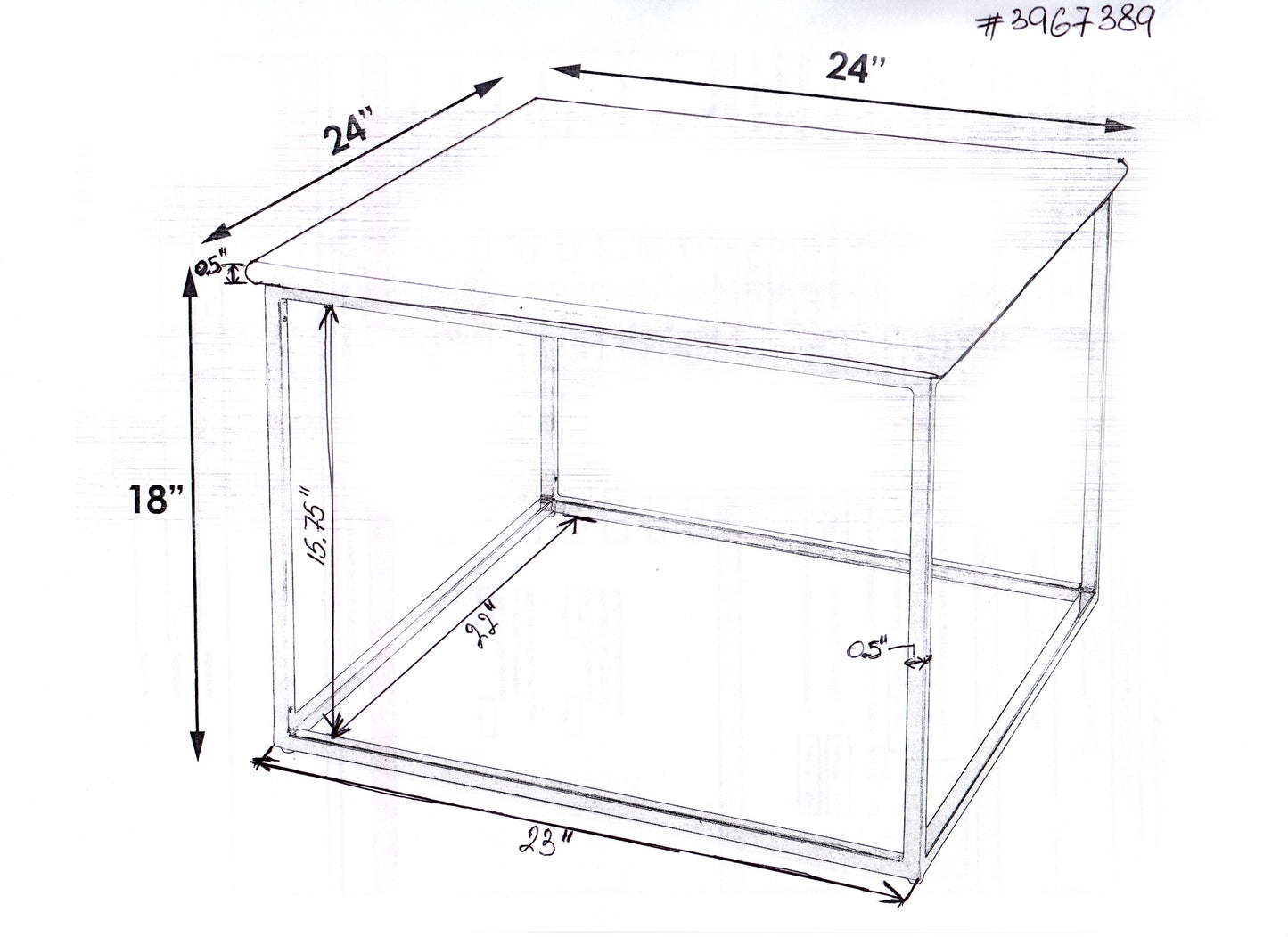 Butler Specialty Company Holland 24 in. W Square Marble and Metal Coffee Table, Gold, White