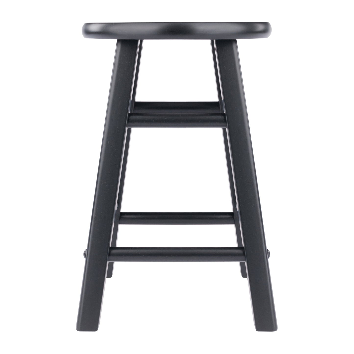 Element 2-Pc Dining Stool Set, Black