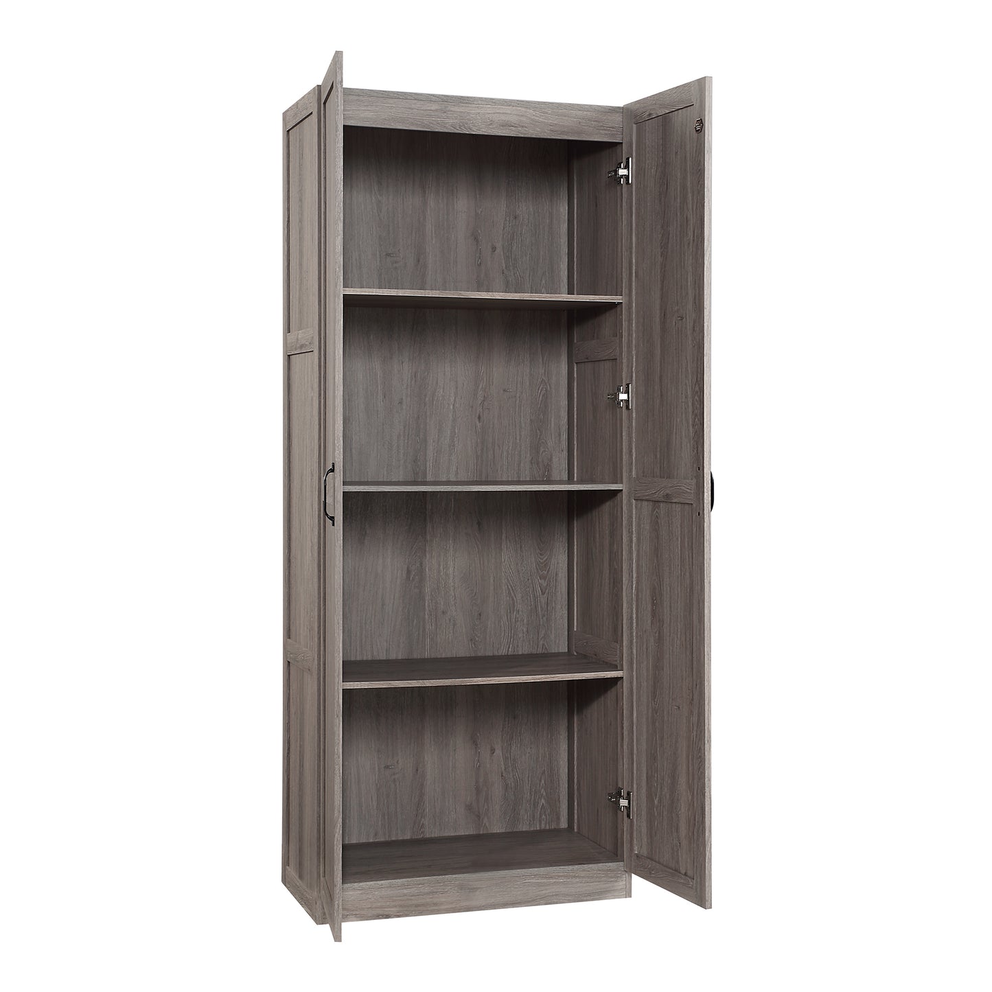 Hopkins Modern 30" Storage Cabinet in Gray (4-Shelf) 3GLF-GY