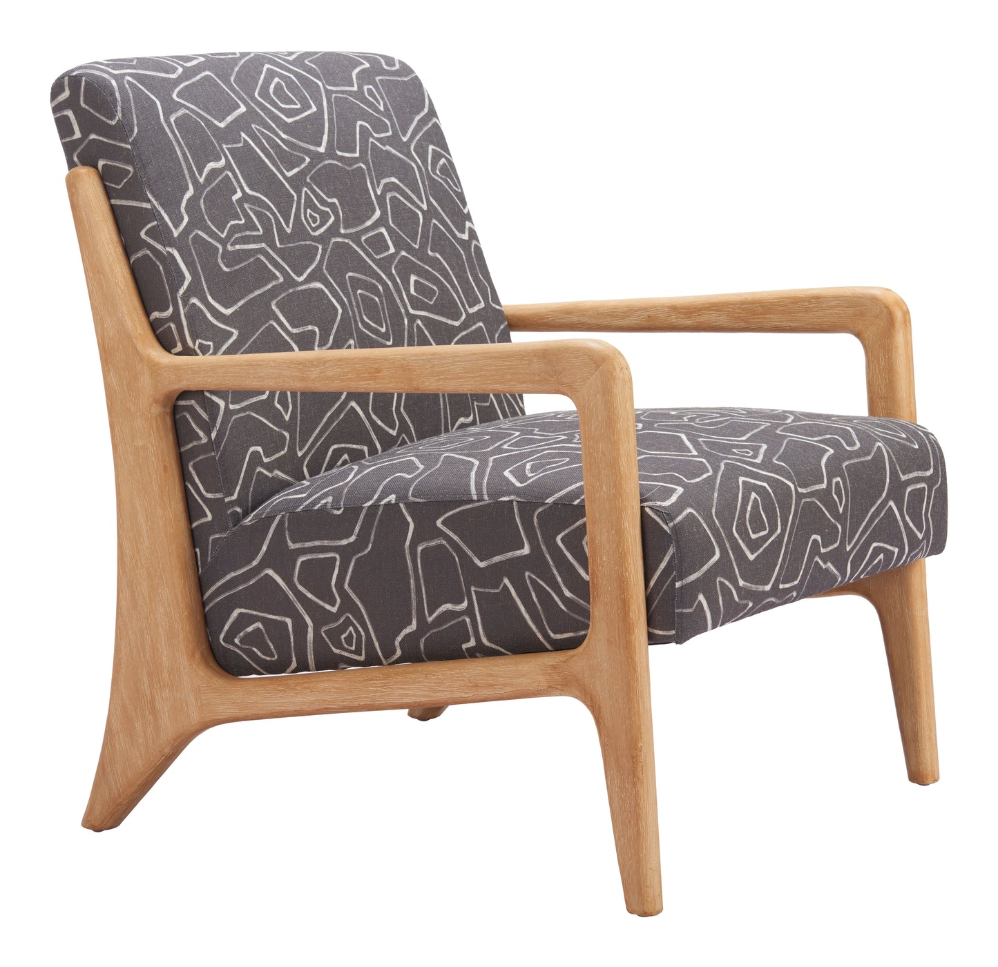 Runa Accent Chair Gray & Natural - 6