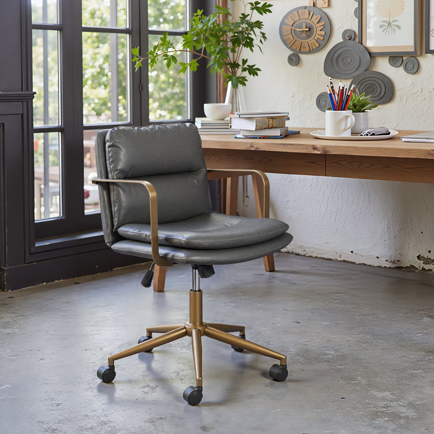Birao Office Chair Gray - 8