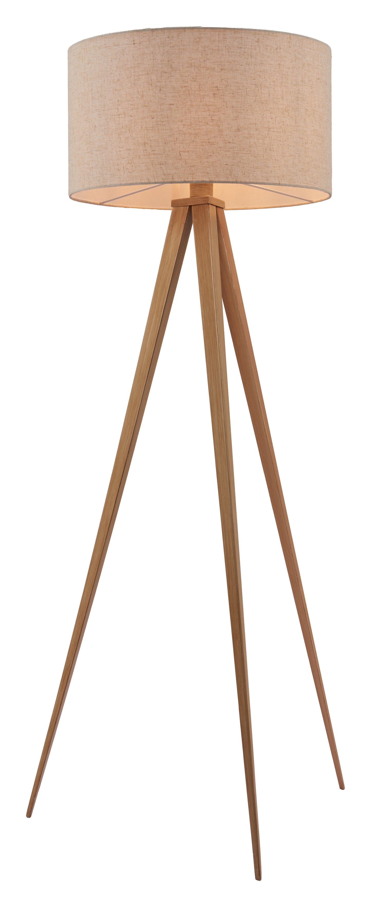 Imperial Floor Lamp Beige & Natural - 6