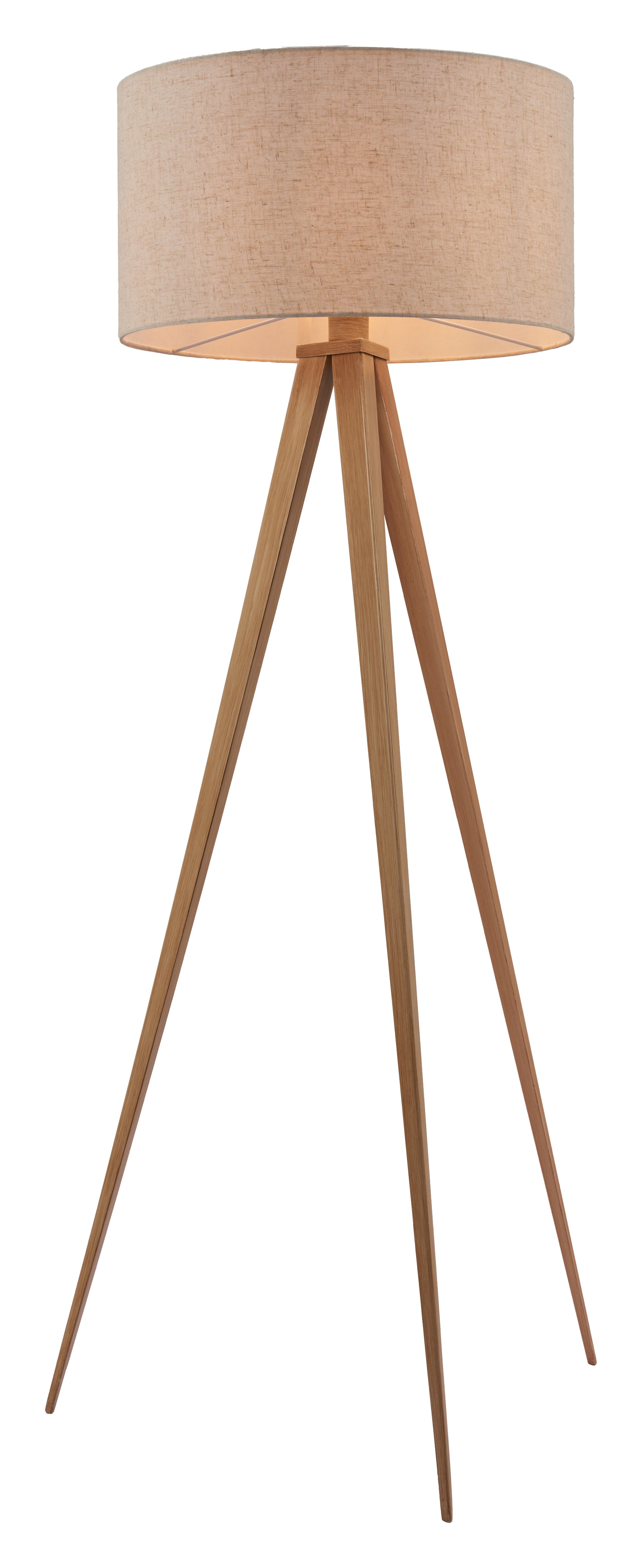 Imperial Floor Lamp Beige & Natural - 6