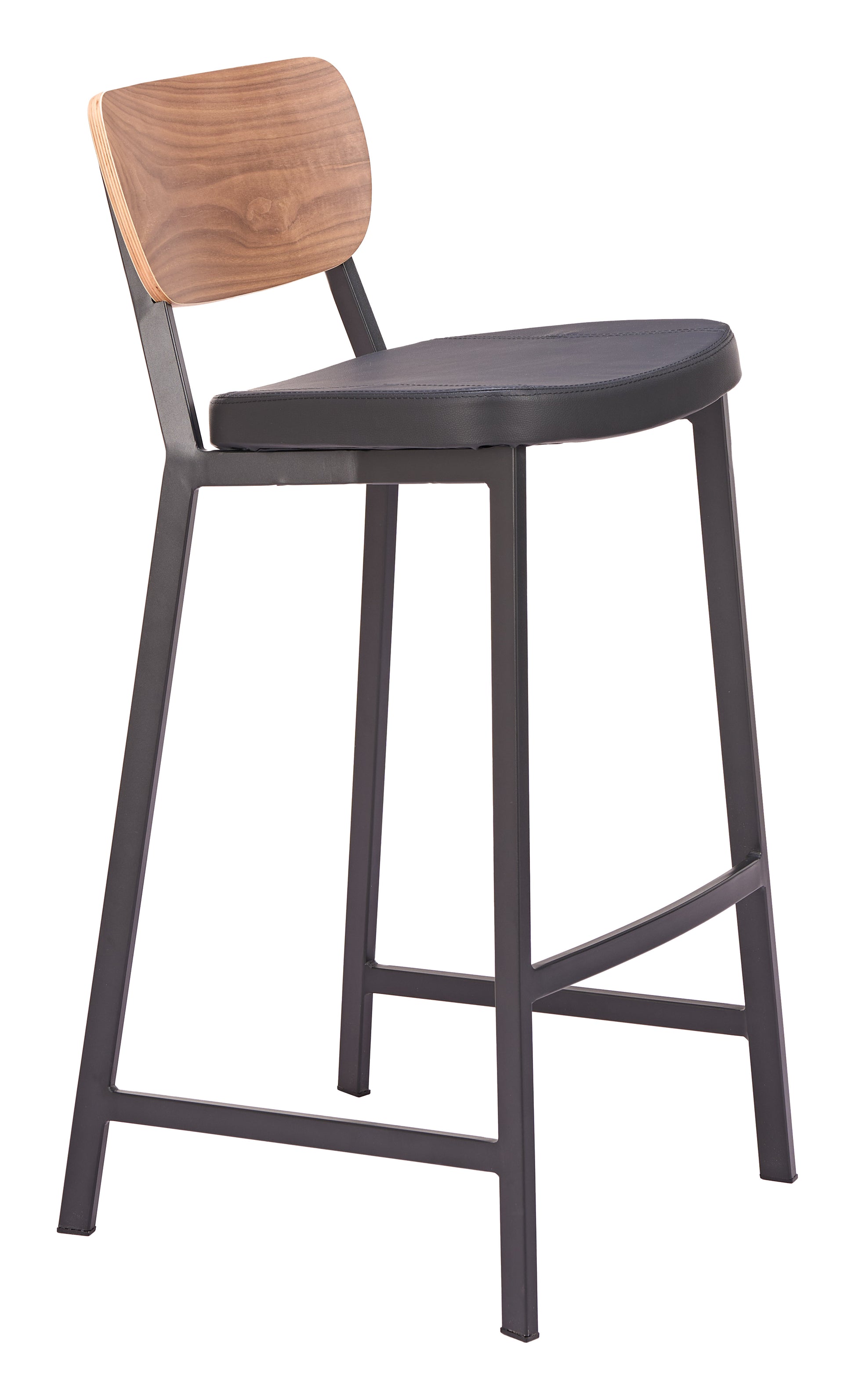 Ardenne Barstool (Set of 2) Black & Brown