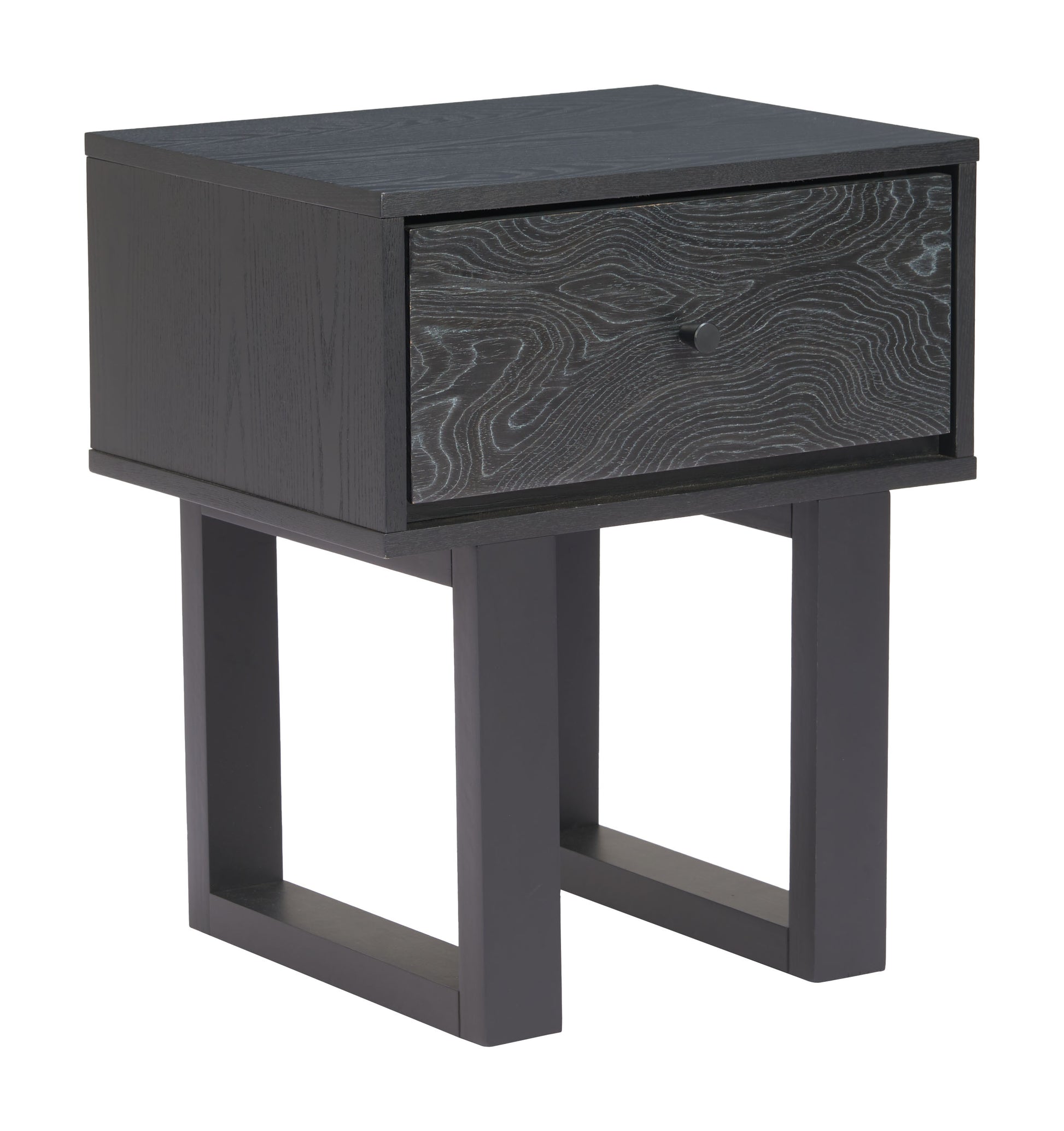 Gus Nightstand Black - 6