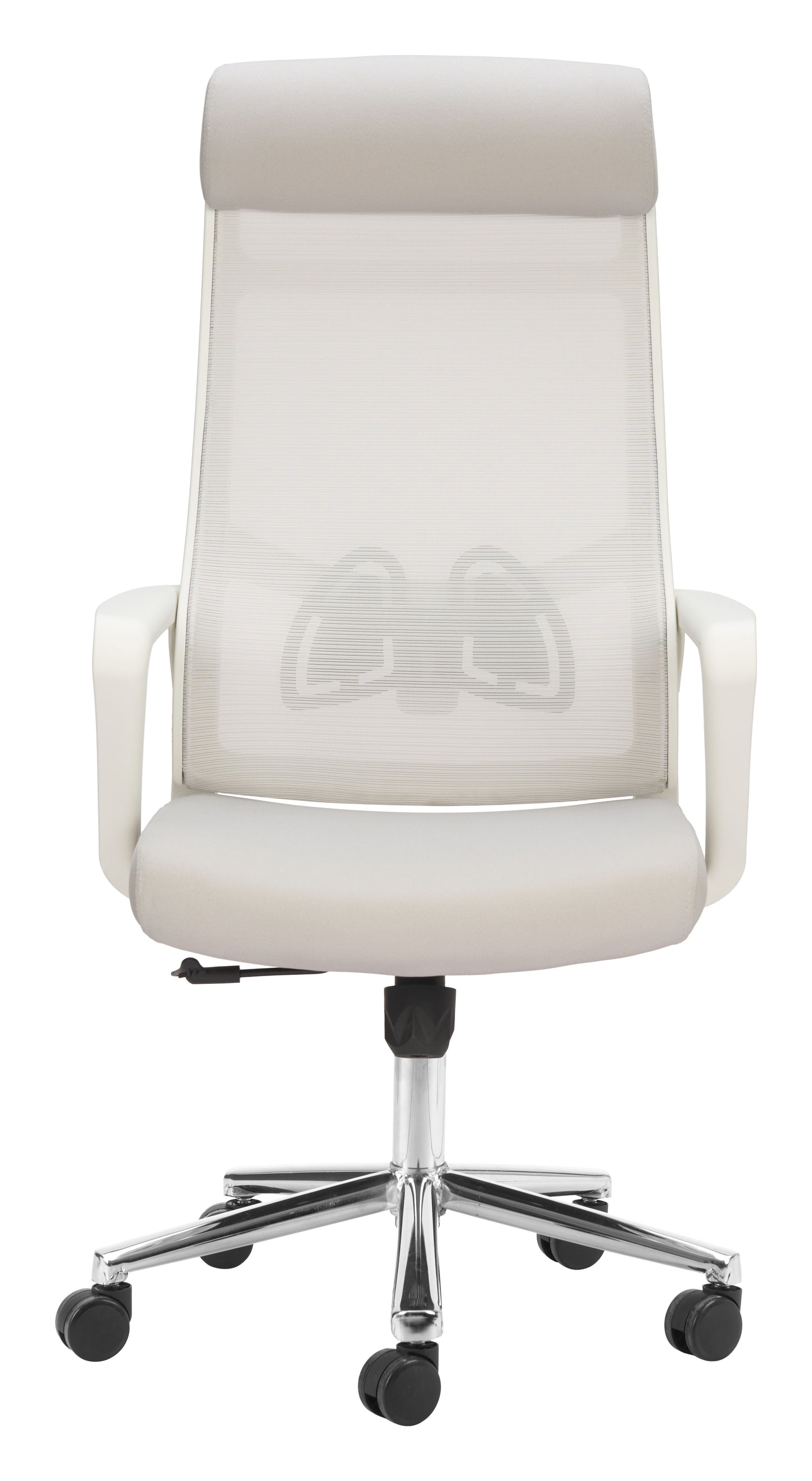 Jett High Back Office Chair Light Gray - 3